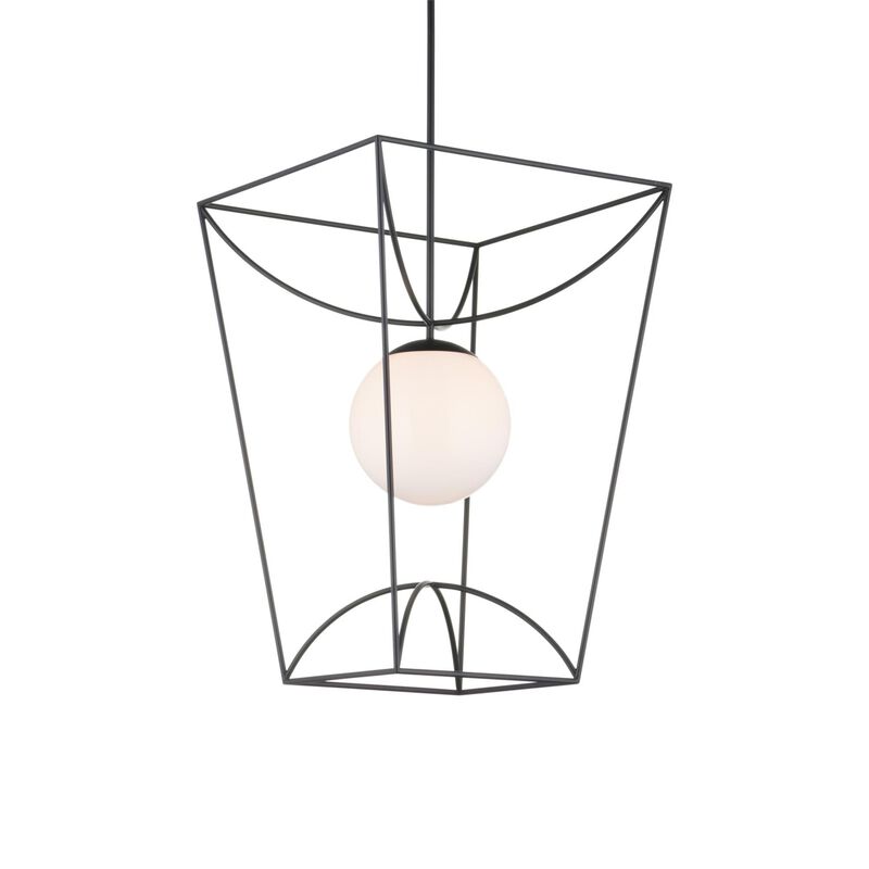 Rochefort 21 Inch Outdoor Hanging Lantern by Currey and Company