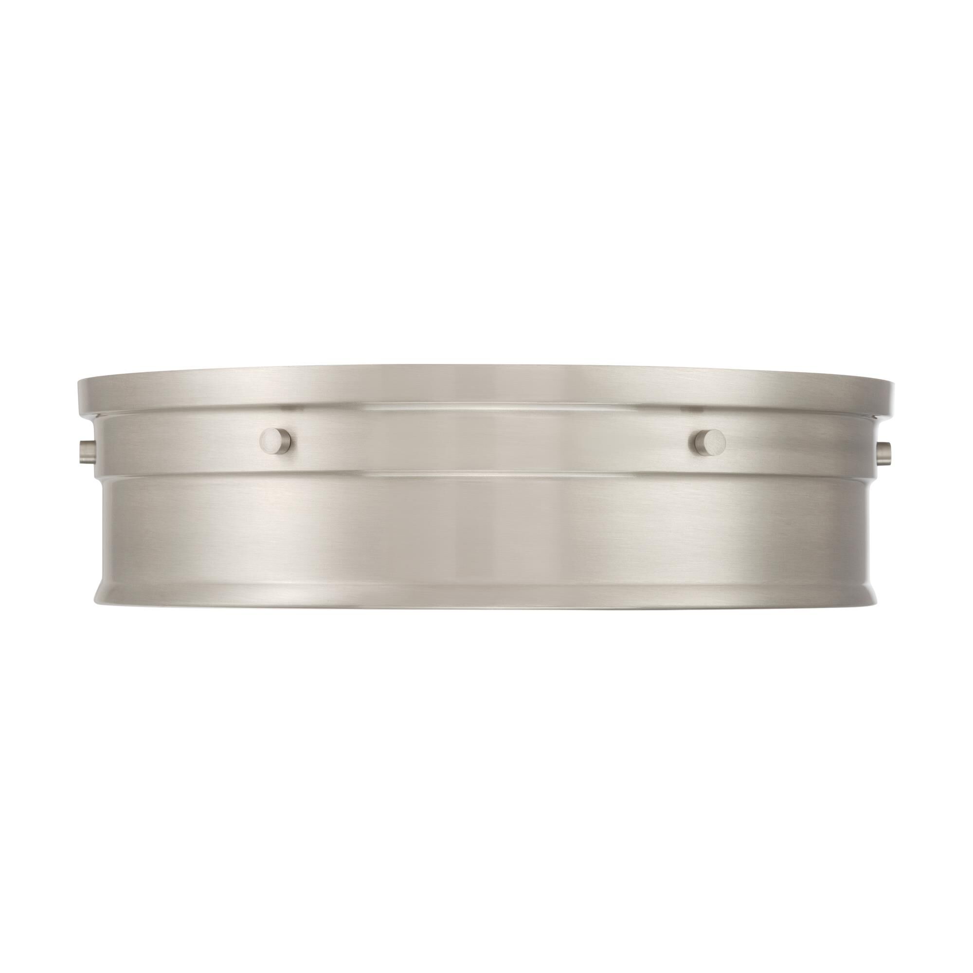 Shown in Brushed Nickel finish and Etched Opal glass