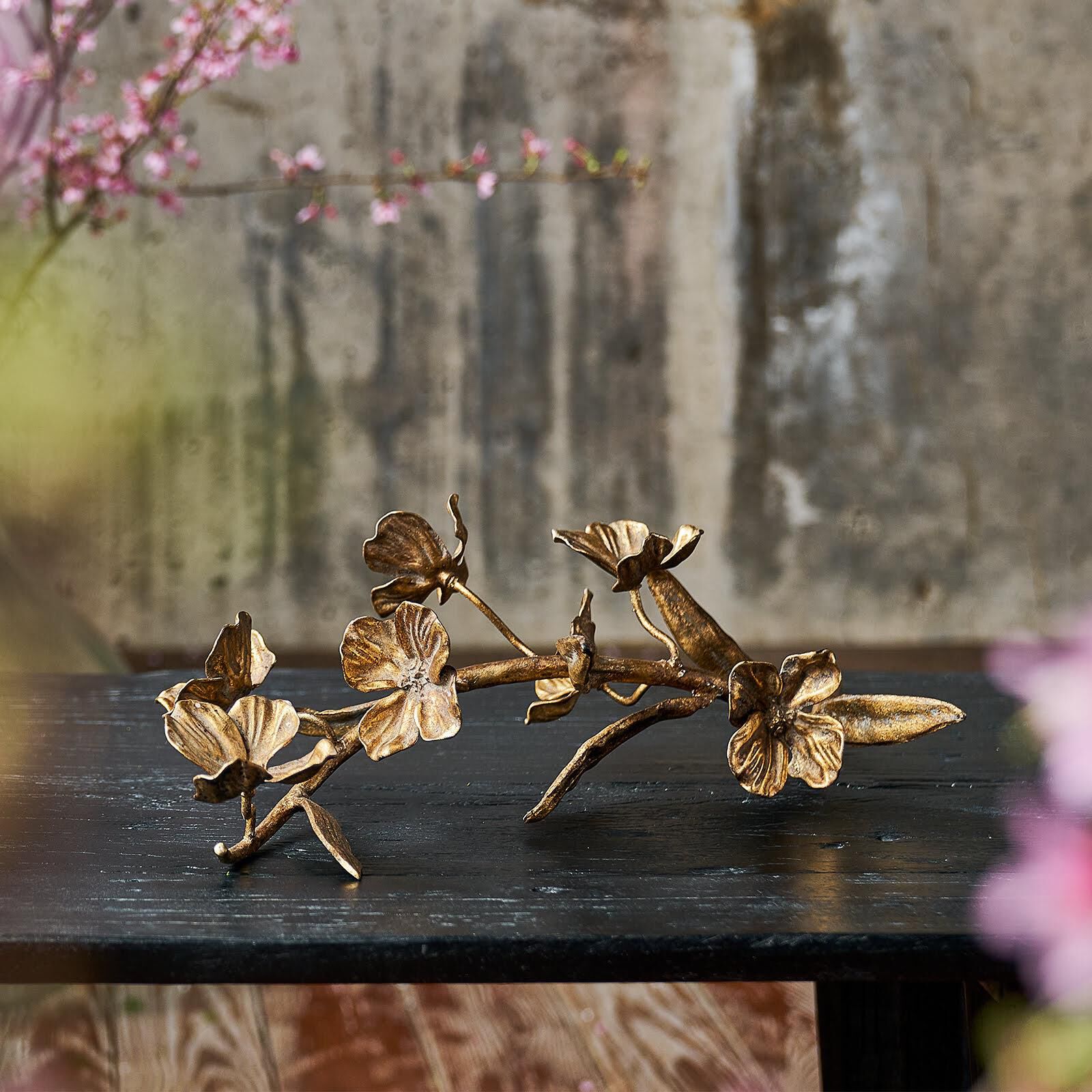 Shown in Antique Gold Leaf finish