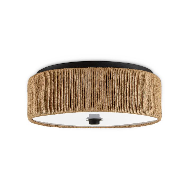Brownell 14 Inch 1 Light LED Flush Mount by Currey and Company