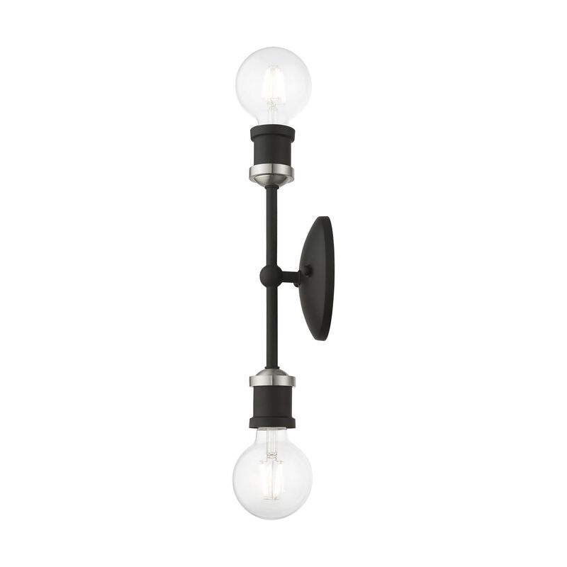 Lansdale 12 Inch 2 Light Bath Vanity Light by Livex Lighting
