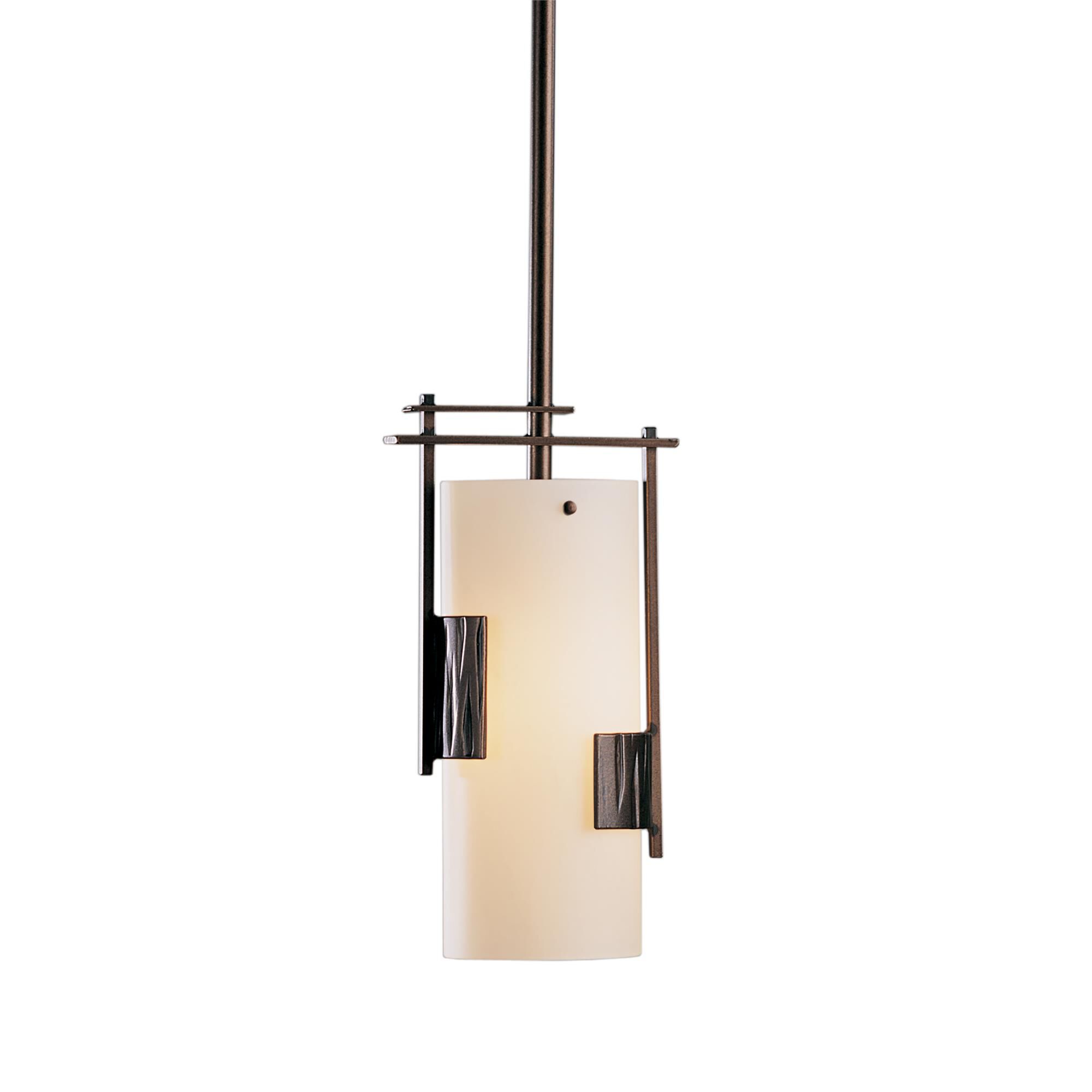 Shown in Bronze finish and Opal glass