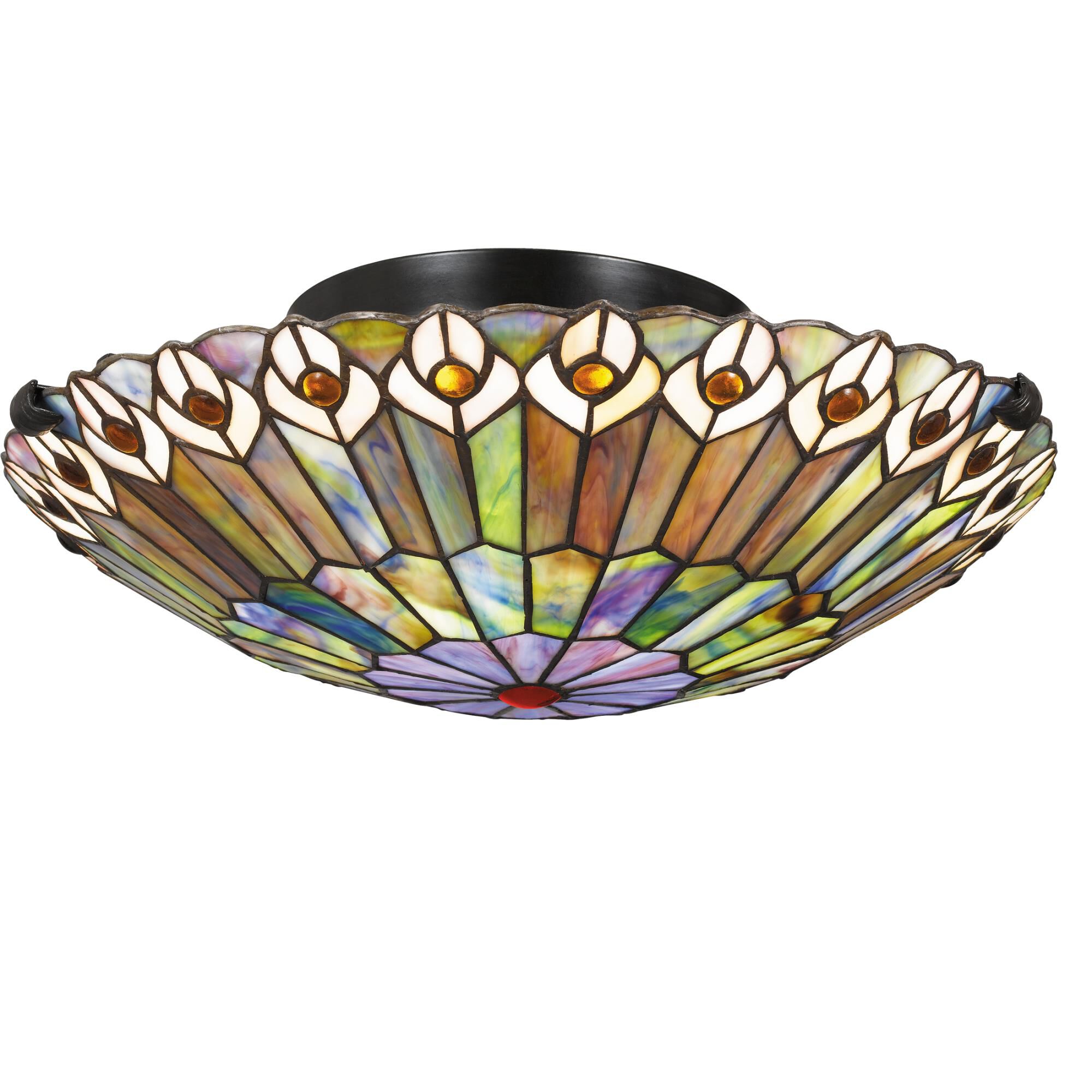 Watkins 16 Inch 2 Light Flush Mount by Quoizel