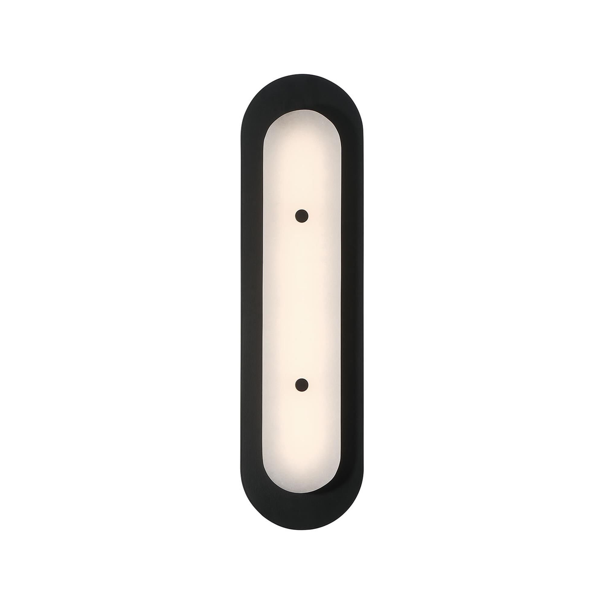 Shown in Black finish and Alabaster glass