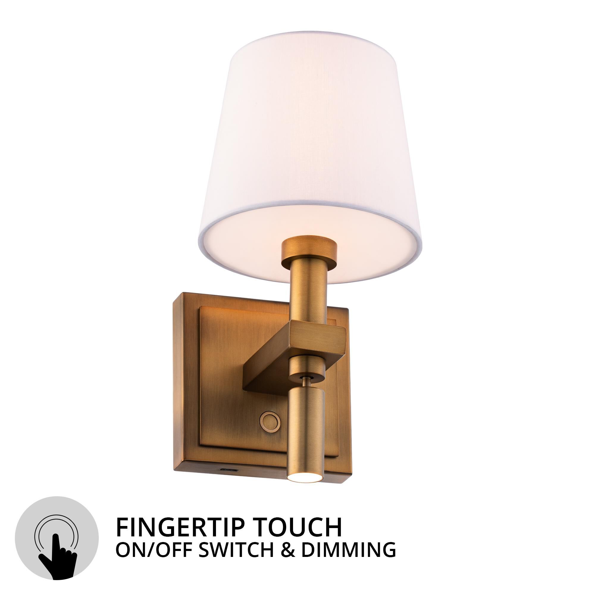 Chloe 11 Inch Wall Sconce by dweLED