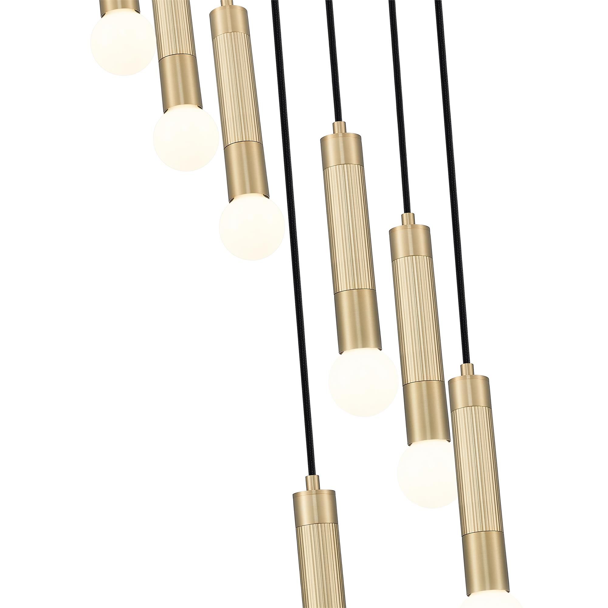 Shown in Modern Gold finish