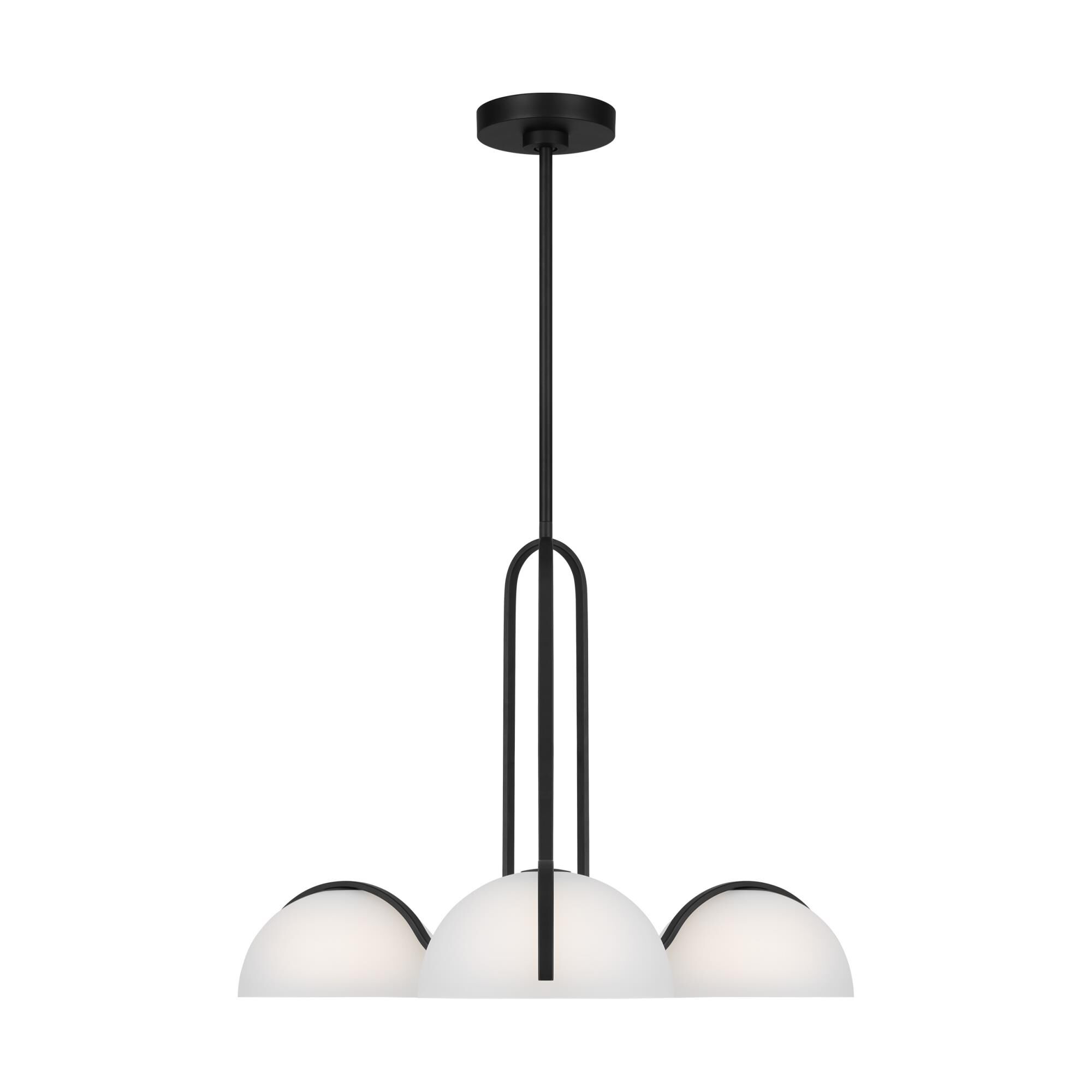 Kelly Wearstler Nido 26 Inch 3 Light LED Chandelier by Visual Comfort Studio Collection