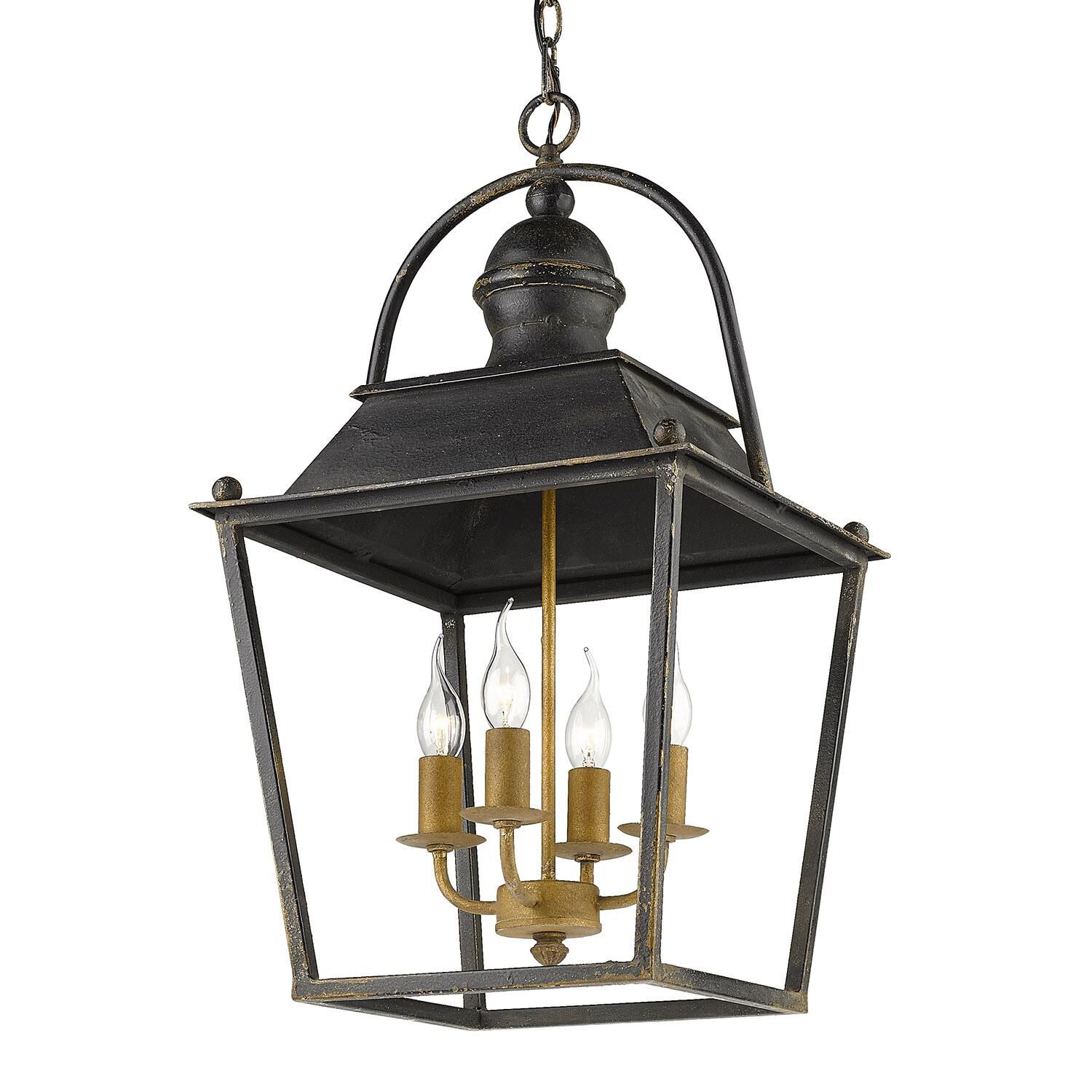 Shown in Antique Black Iron finish