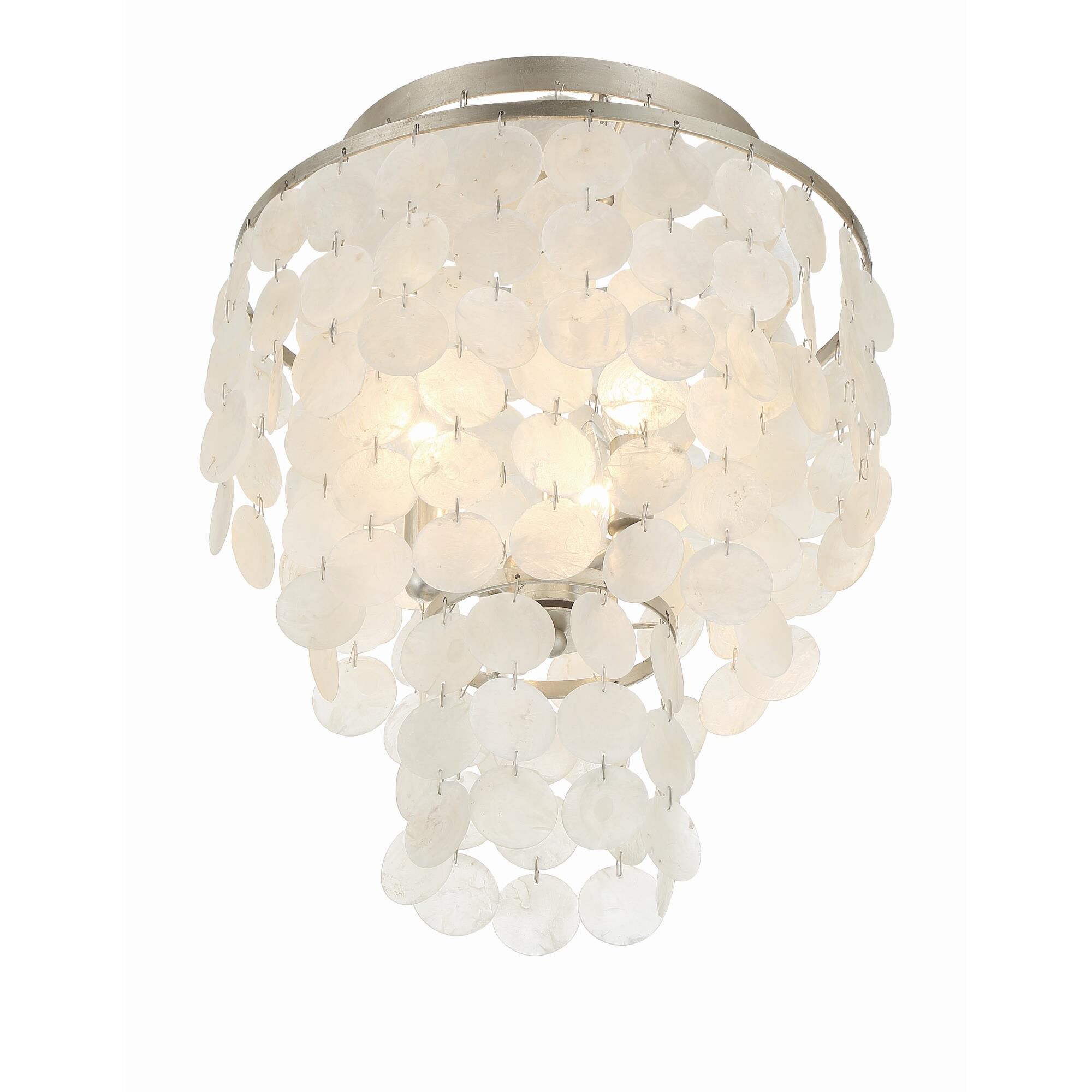 Brielle 13 Inch 3 Light Flush Mount by Crystorama