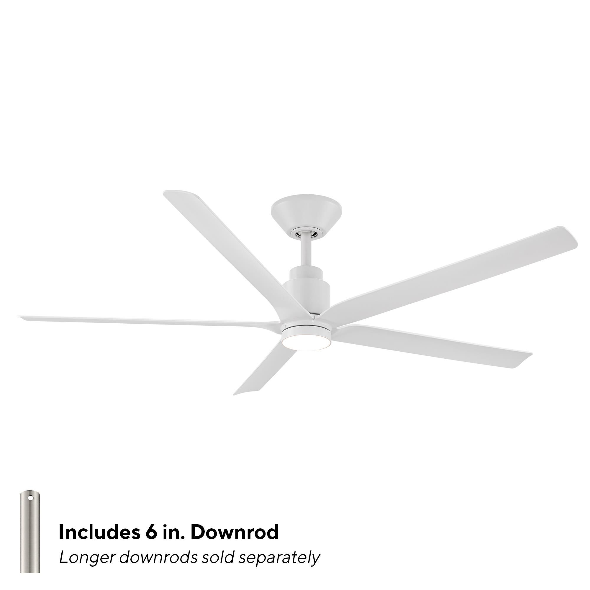 Shown in Matte White finish