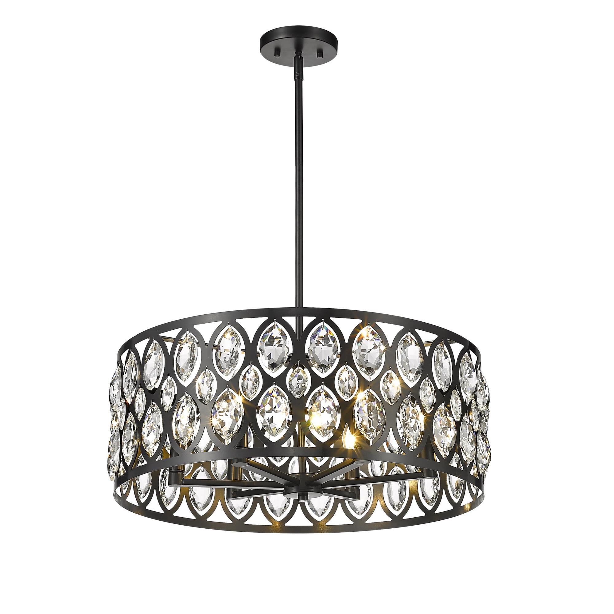 Dealey 23 Inch 6 Light Chandelier by Z Lite