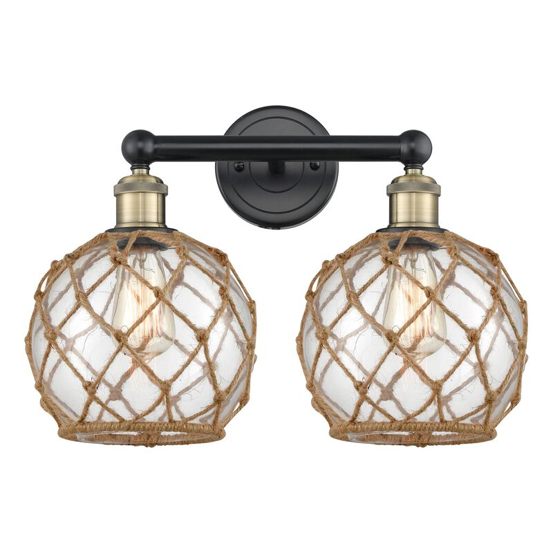 Bruno Marashlian Farmhouse Rope 17 Inch Bath Vanity Light by Innovations Lighting