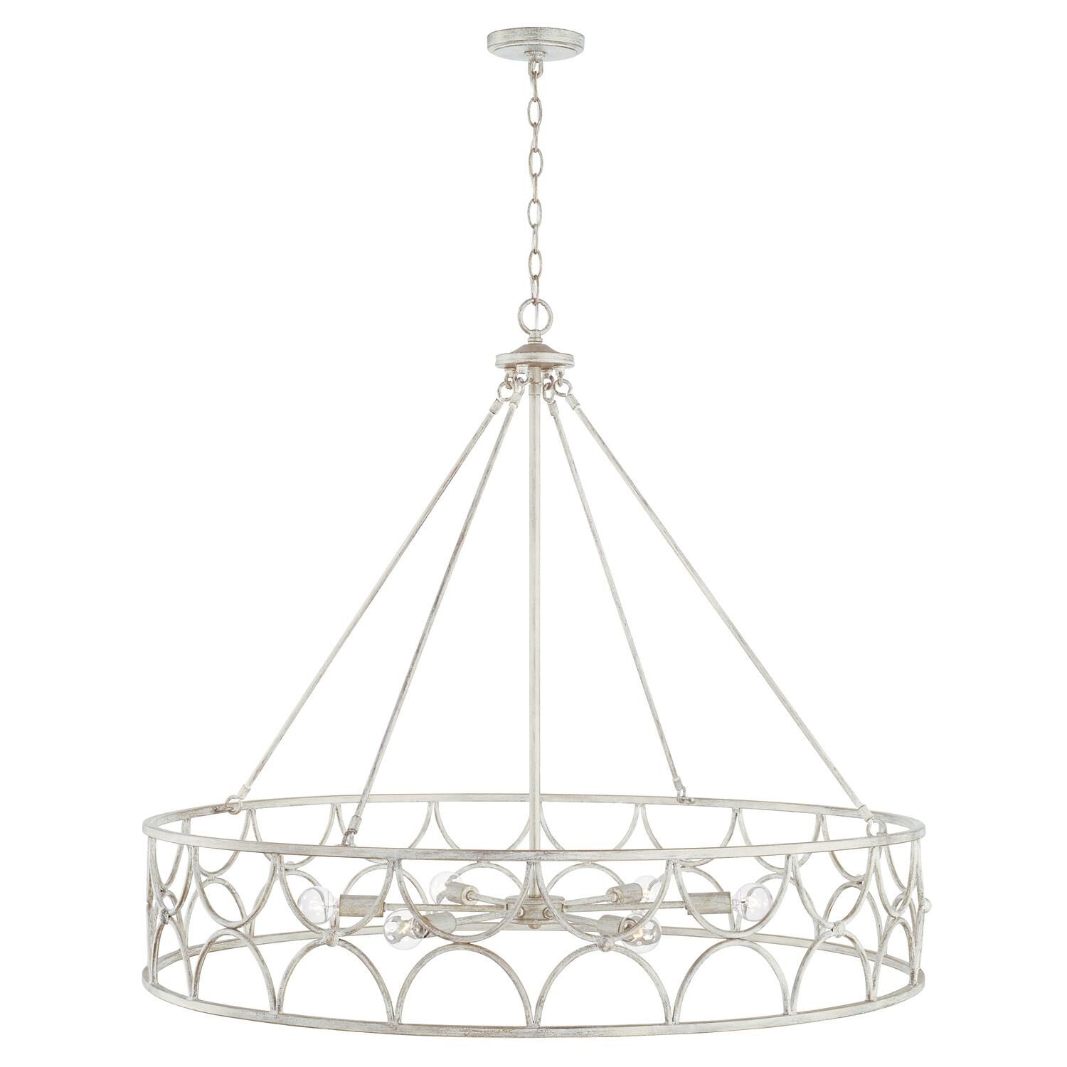 Ricci 39 Inch 6 Light Chandelier by Capital Lighting Fixture Company