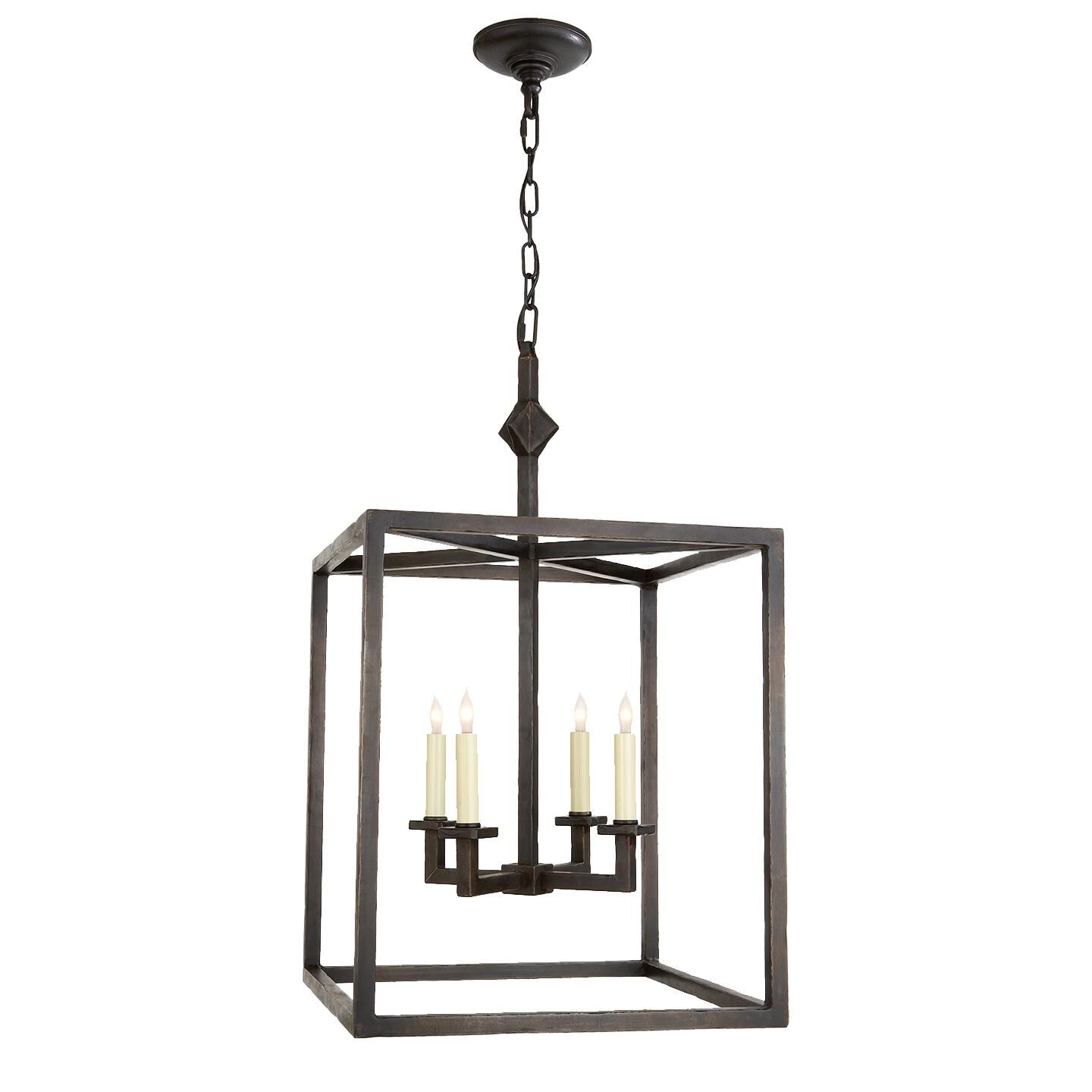 Shown in Aged Iron finish and No Glass  glass and NO Shade  shade