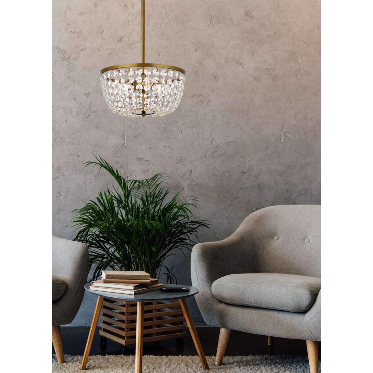 Gianna 13 Inch Large Pendant by Elegant Lighting