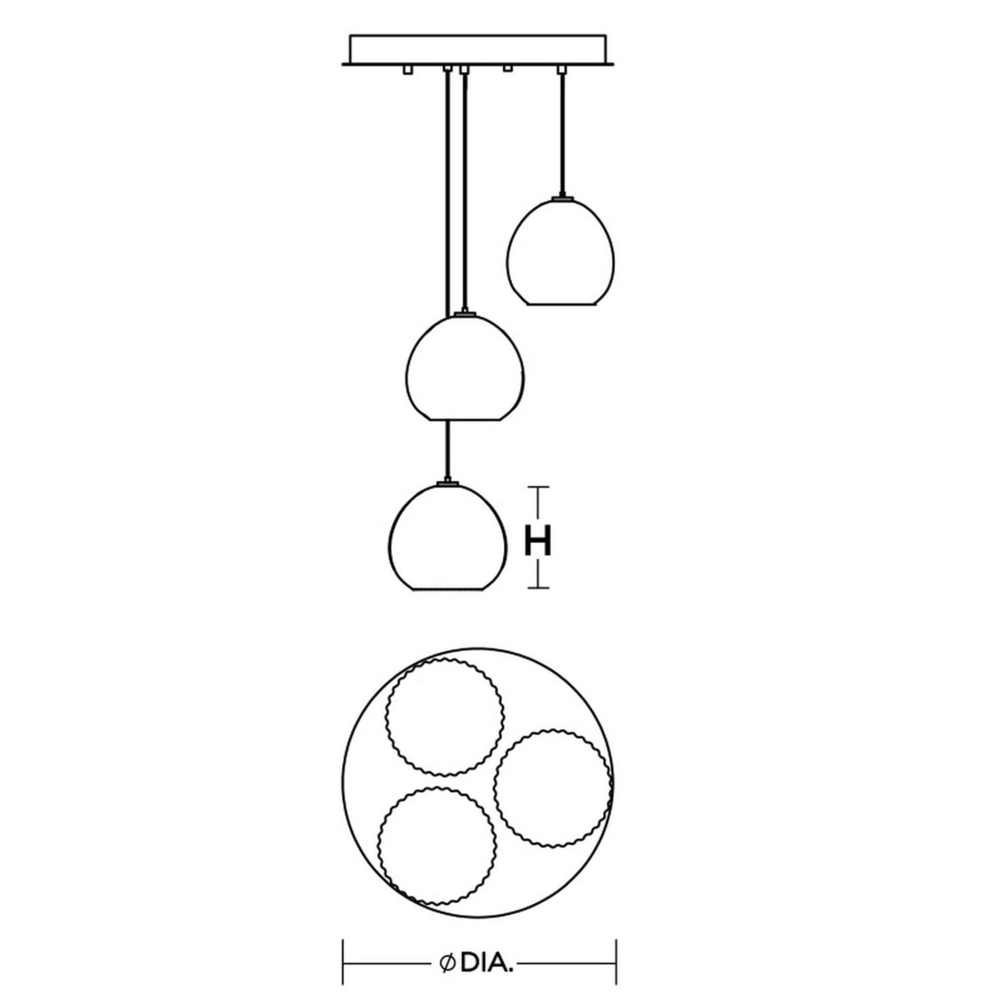 Shown in White finish and White glass