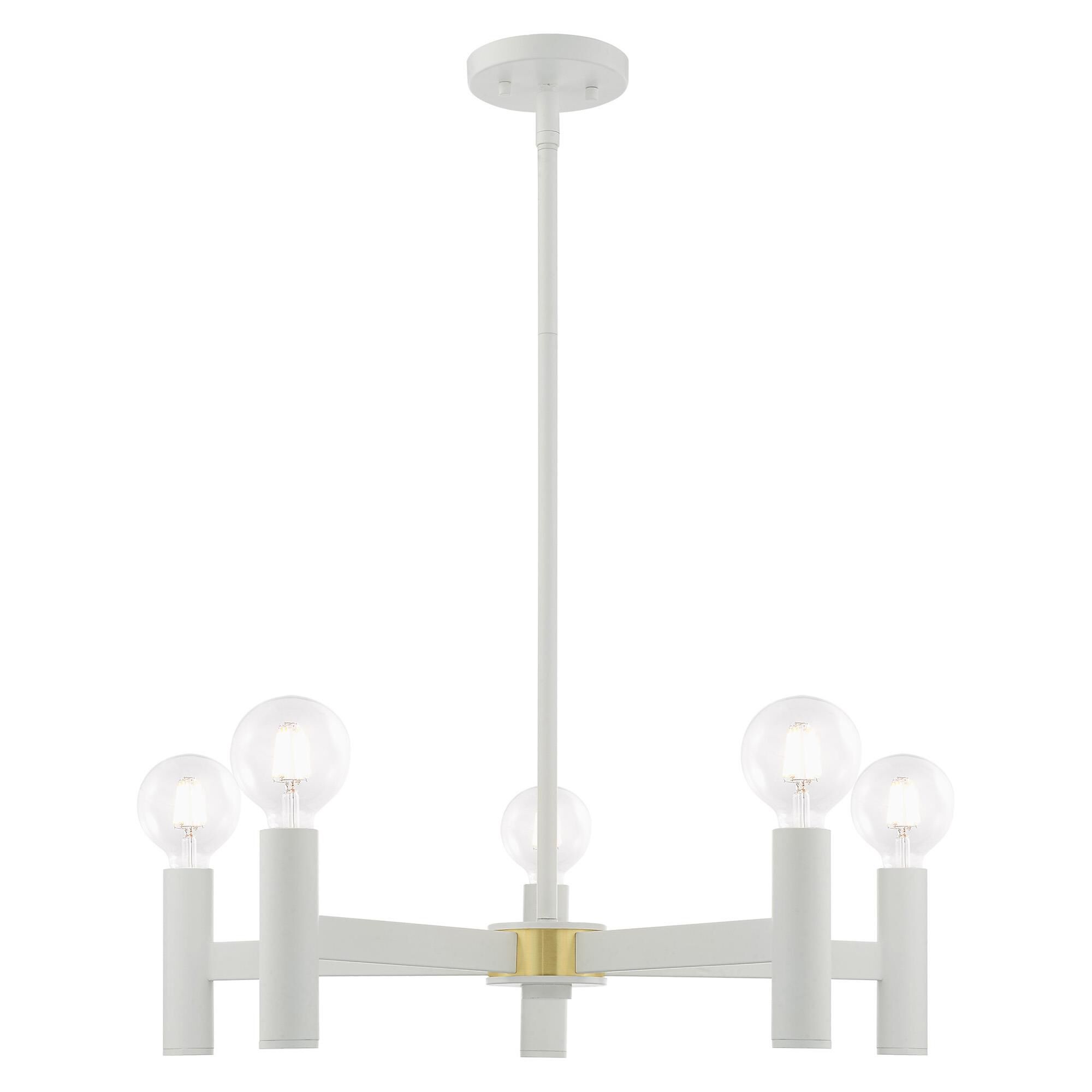 Shown in White finish