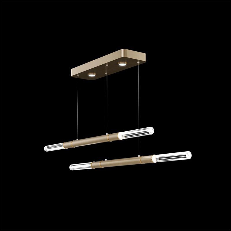 Antonia 71 Inch Linear Chandelier by Fine Art Handcrafted Lighting