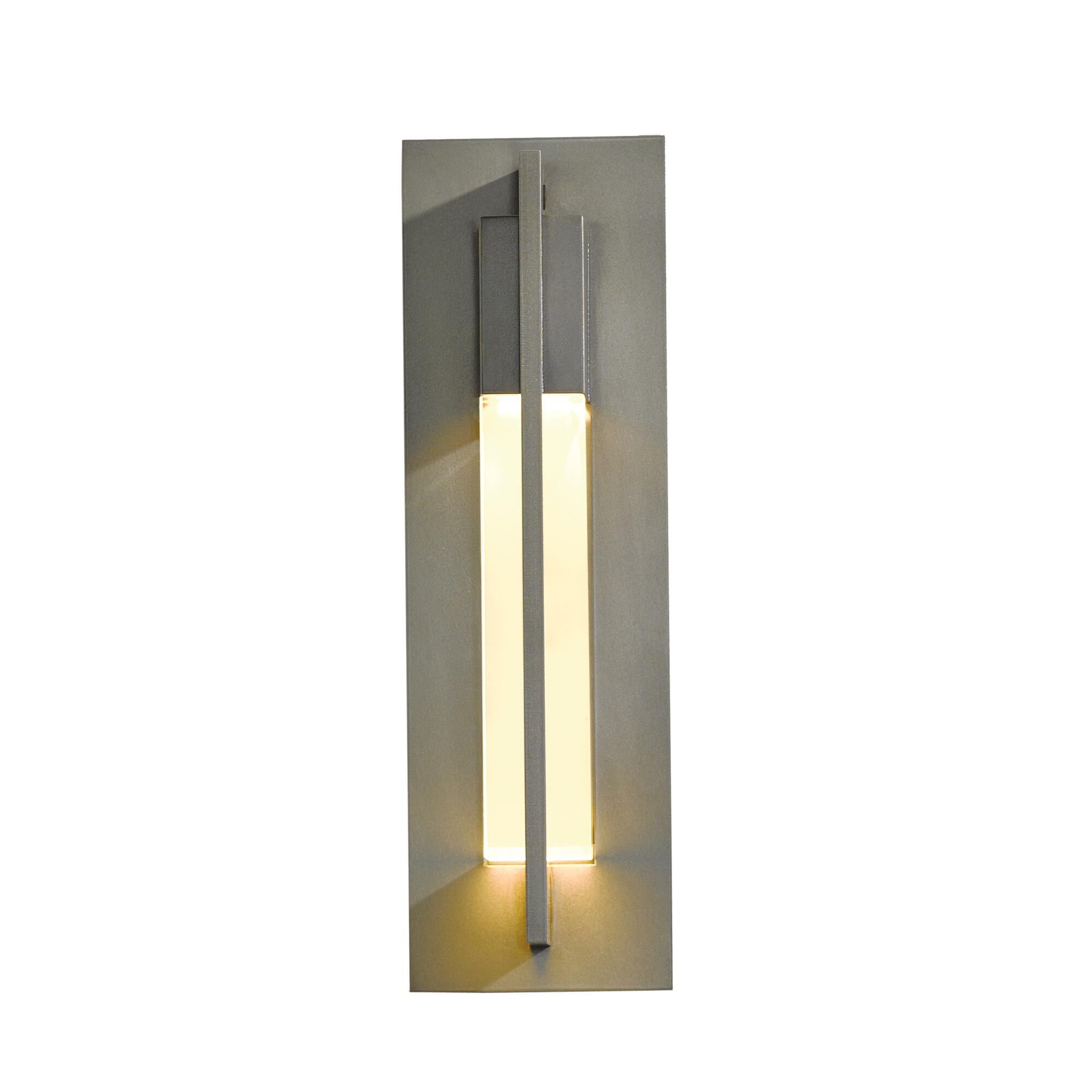 Shown in Coastal Burnished Steel finish and Clear  glass