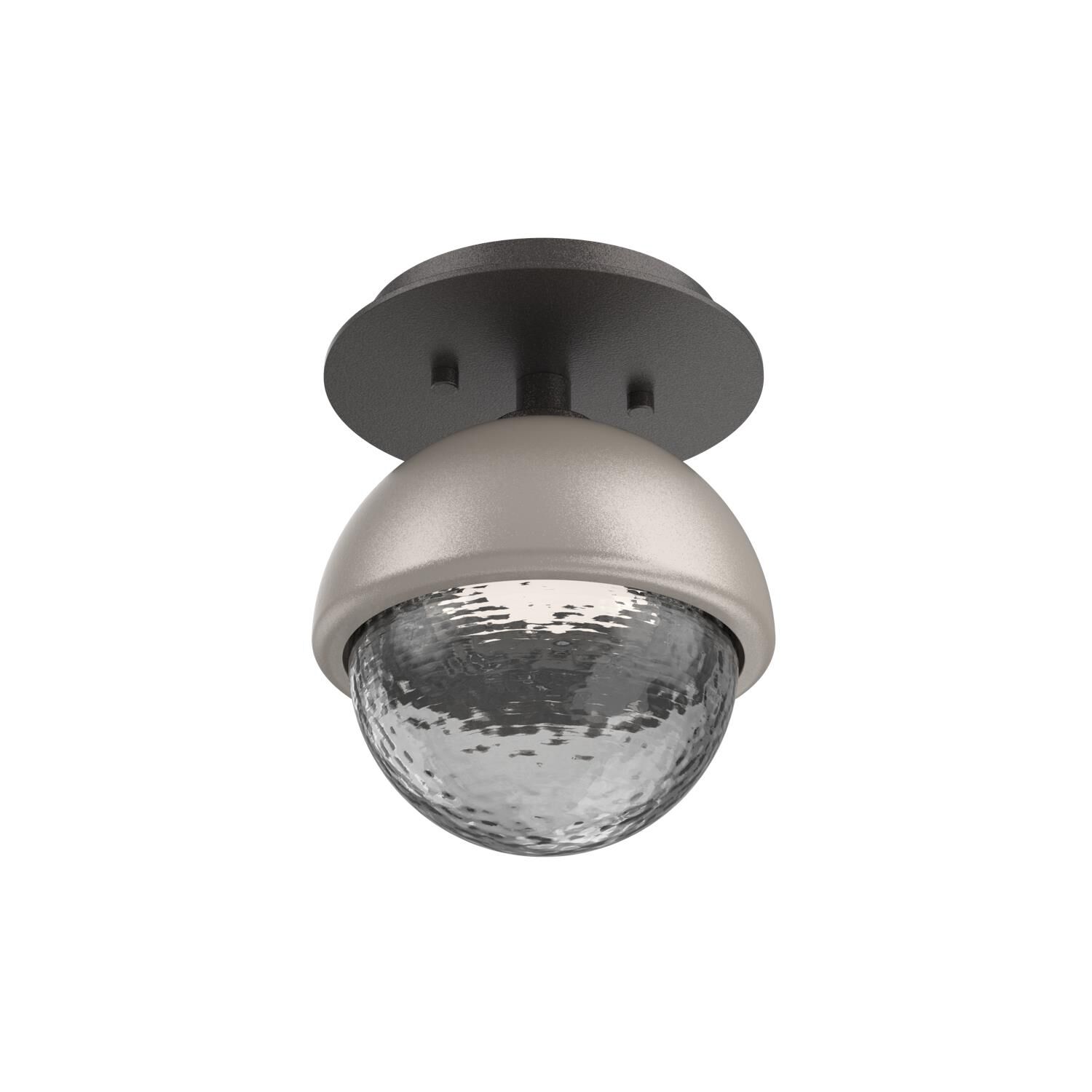 Shown in Graphite finish and Smoke glass and Beige Silver accent