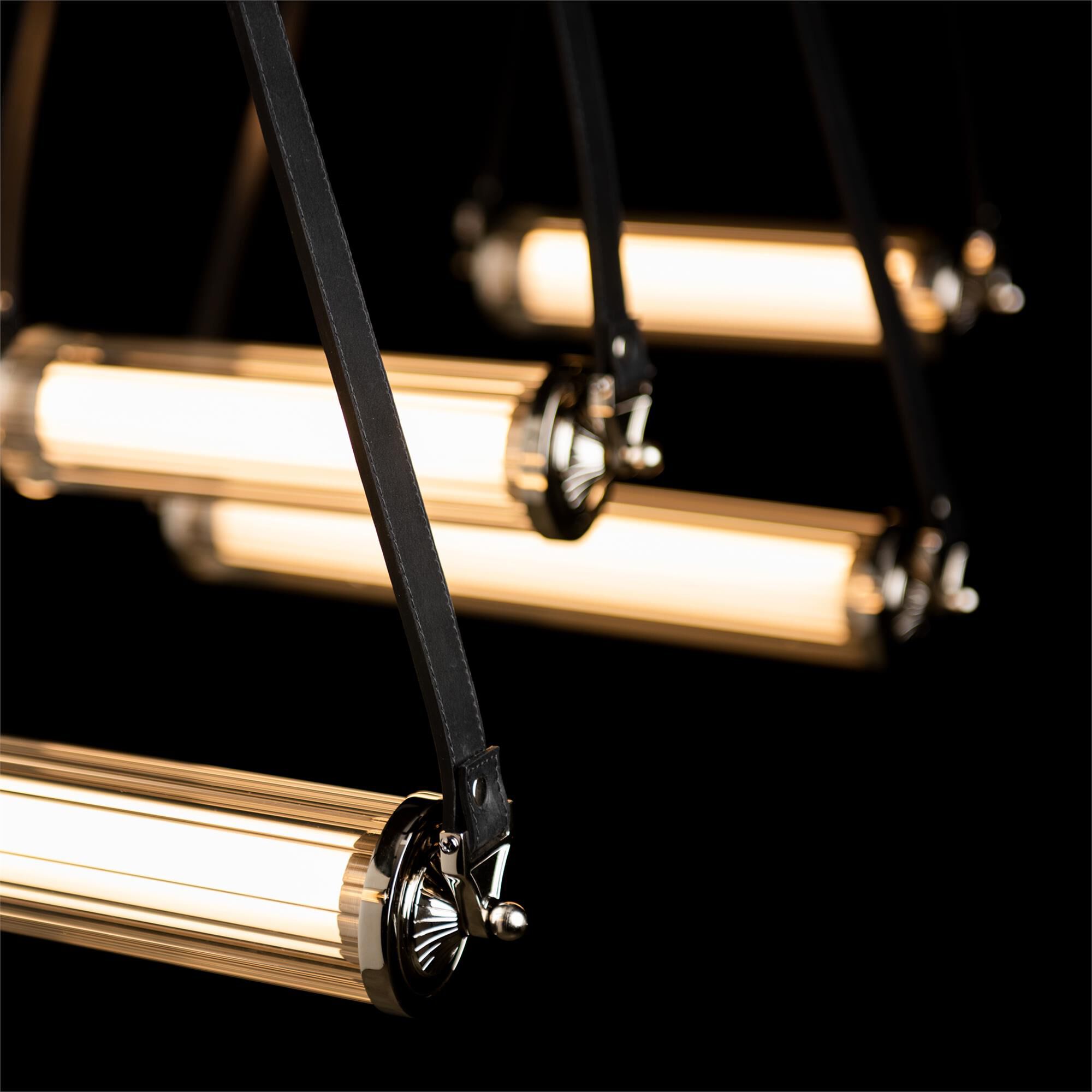Shown in Black finish and Clear glass and Polished Nickel accent