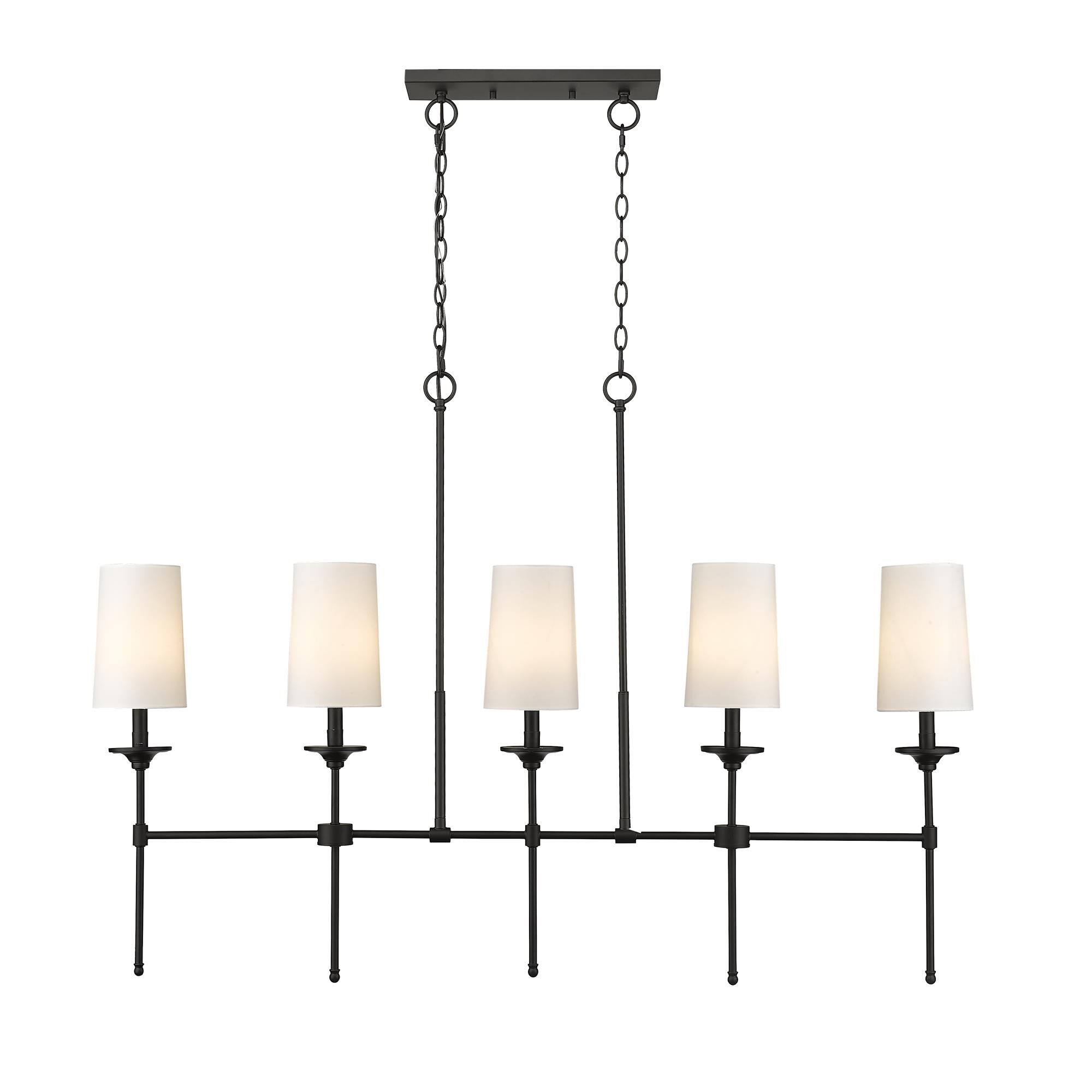Shown in Matte Black finish and Cloth Cover glass and Cloth Cover shade