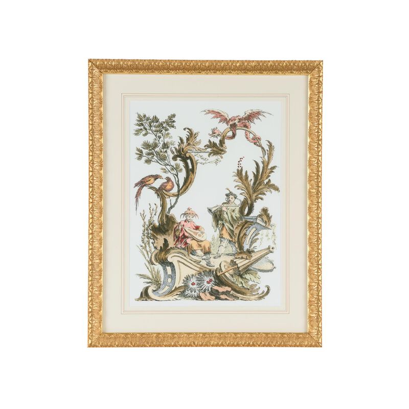 Asian Garden II Print by Chelsea House