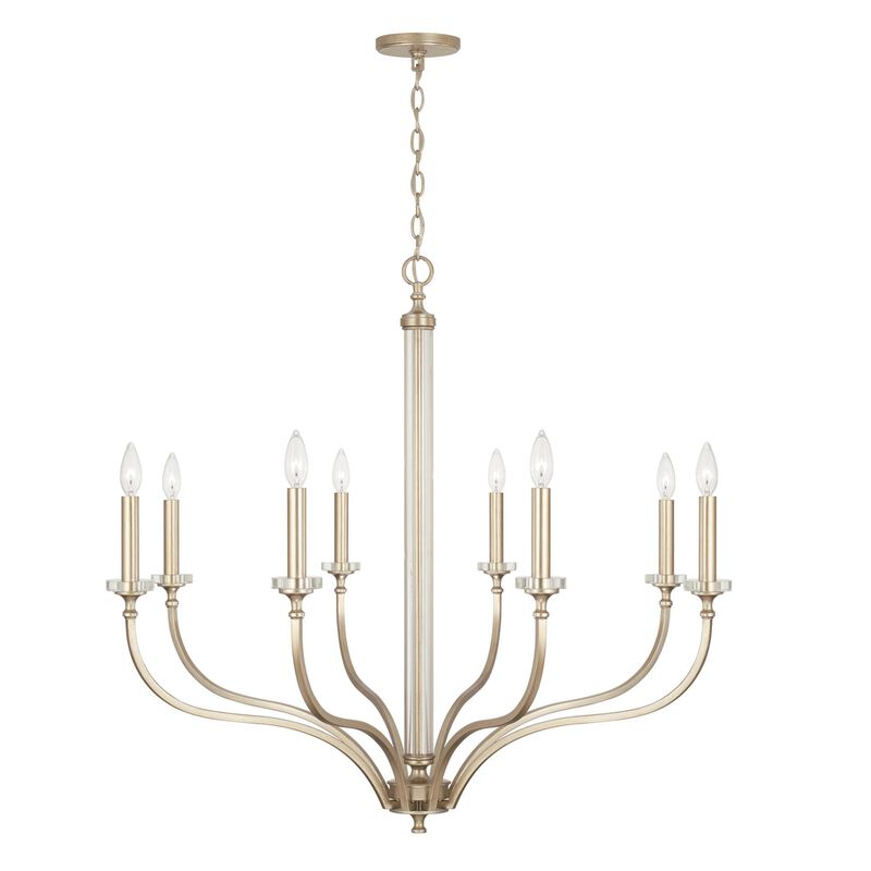 Breigh 38 Inch 8 Light Chandelier by Capital Lighting Fixture Company