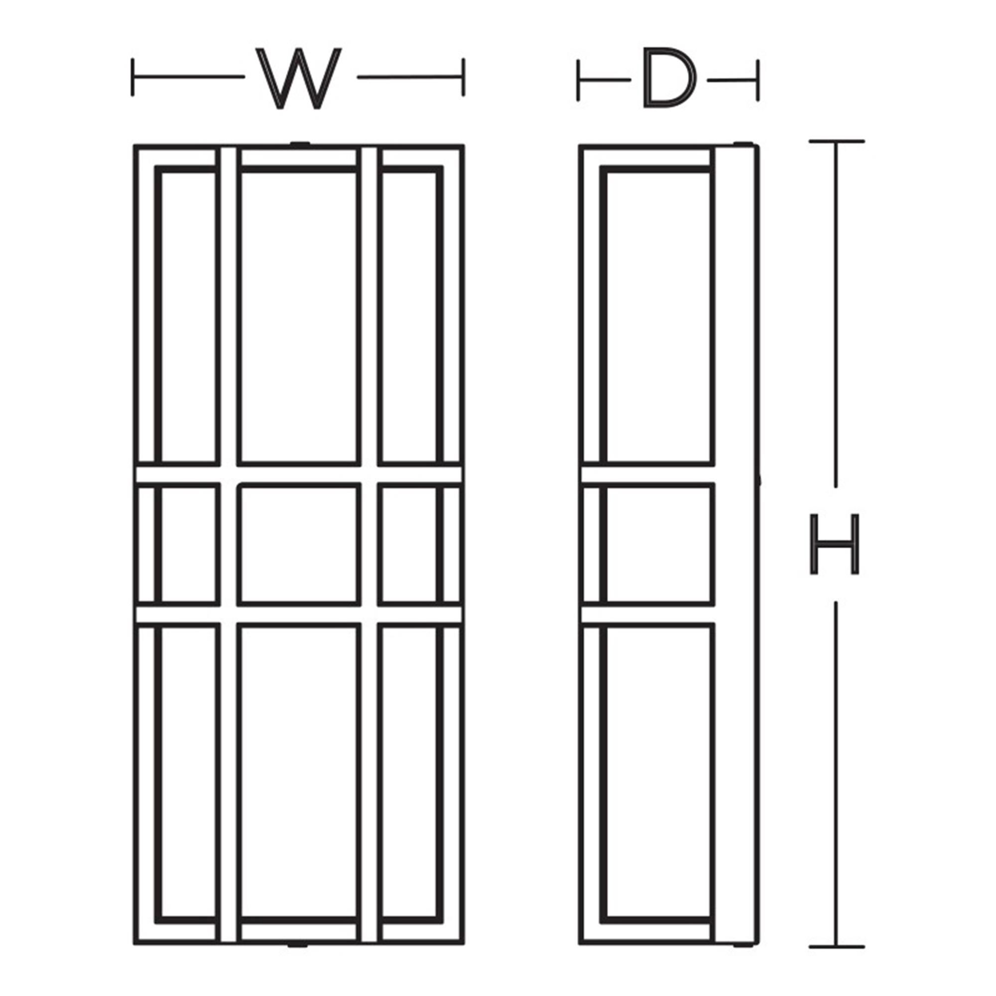 Lambert 13 Inch LED Wall Sconce by AFX Lighting