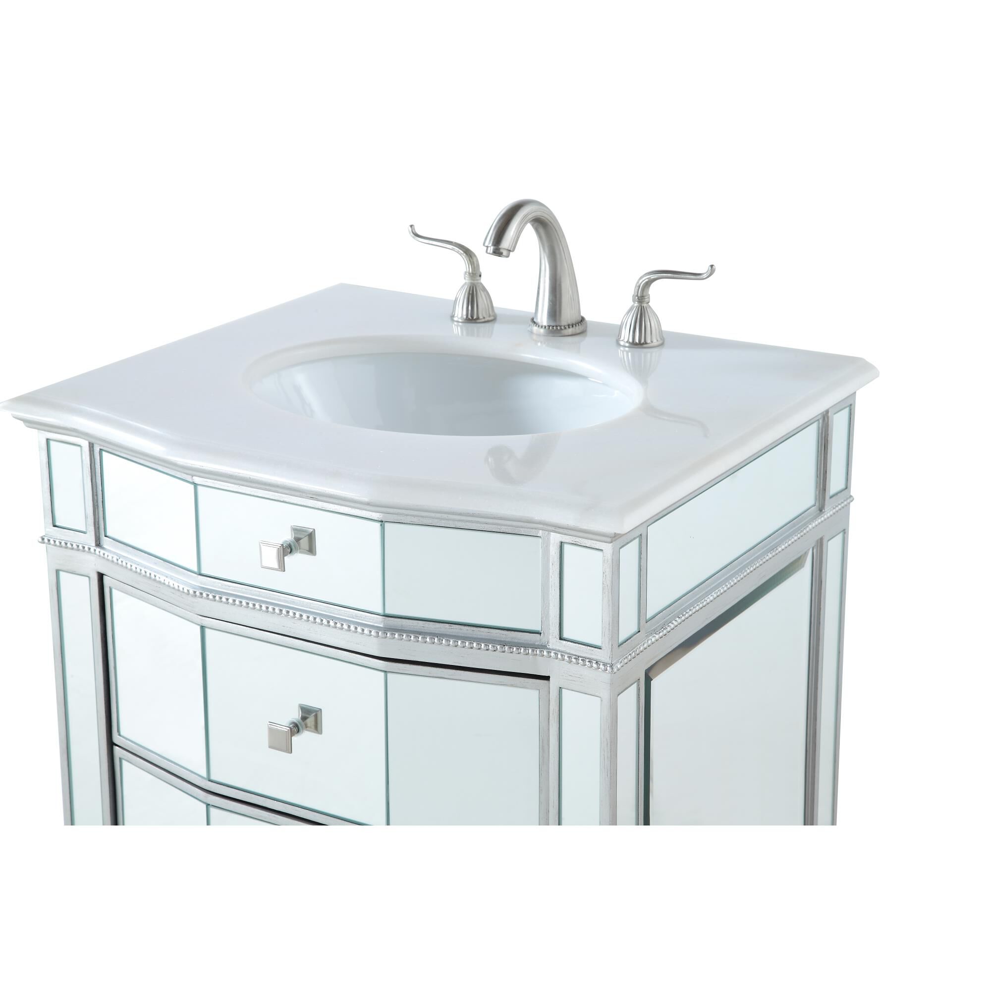 Shown in Silver finish