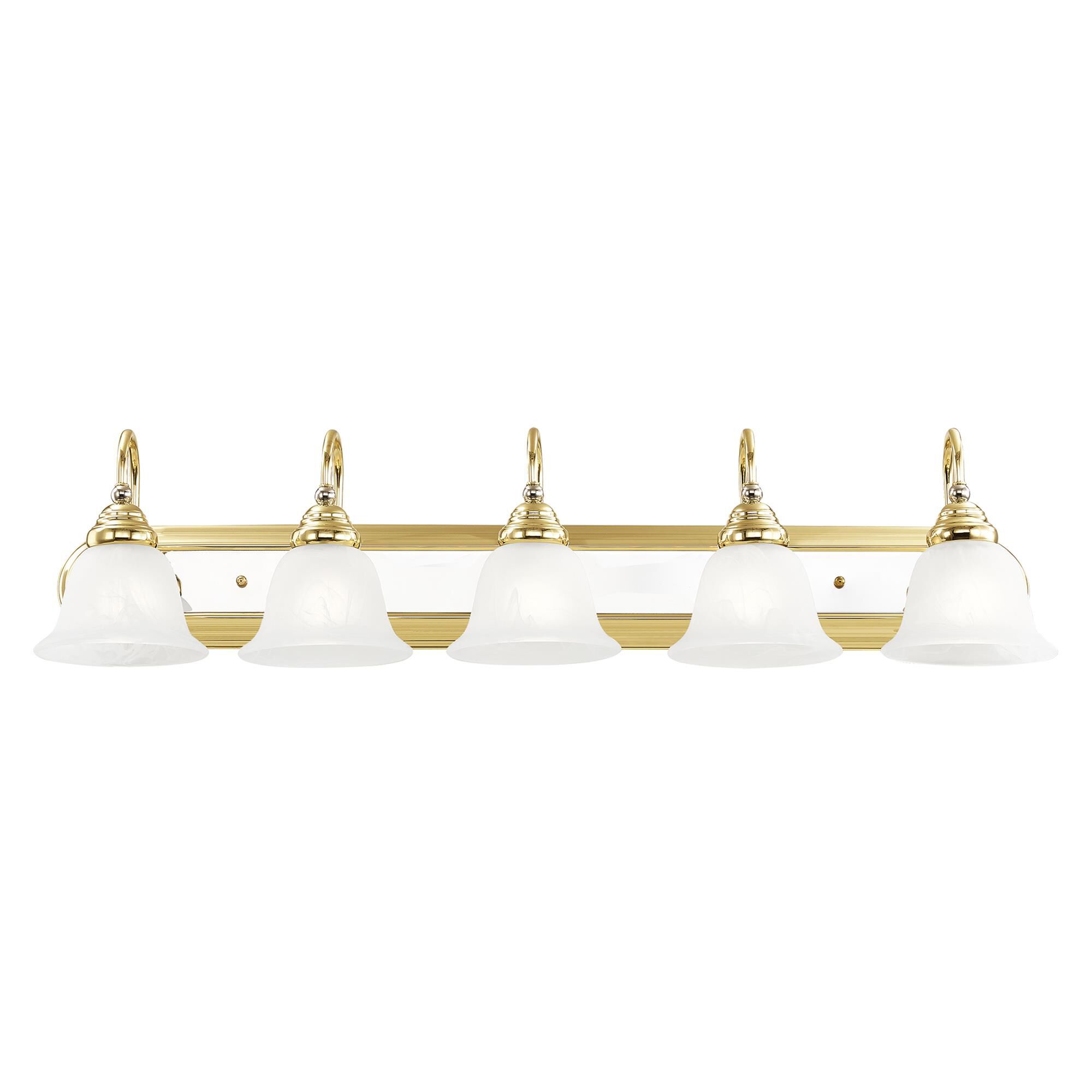 Belmont 36 Inch 5 Light Bath Vanity Light by Livex Lighting