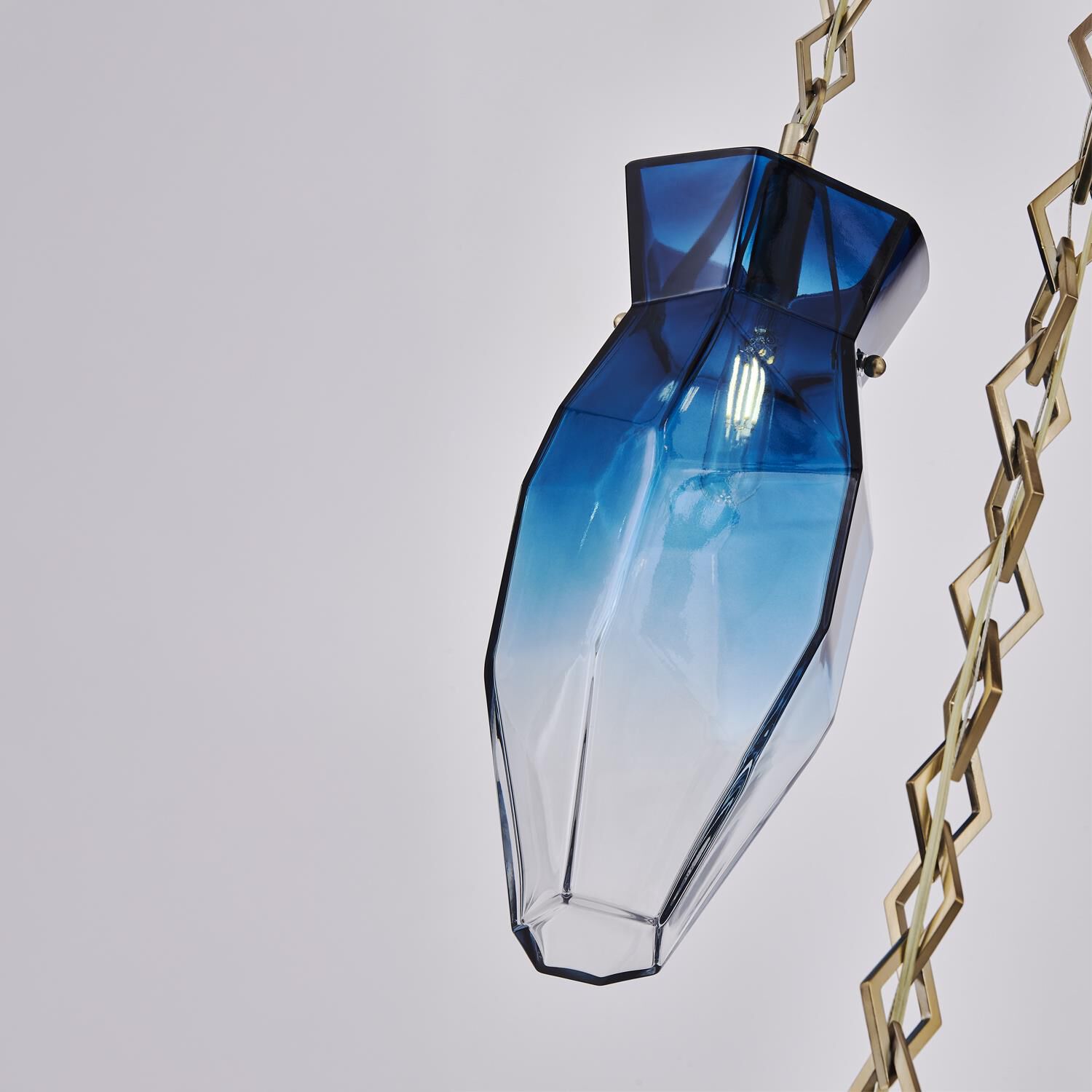 Bolsa 31 Inch Multi Light Pendant by Kalco Lighting