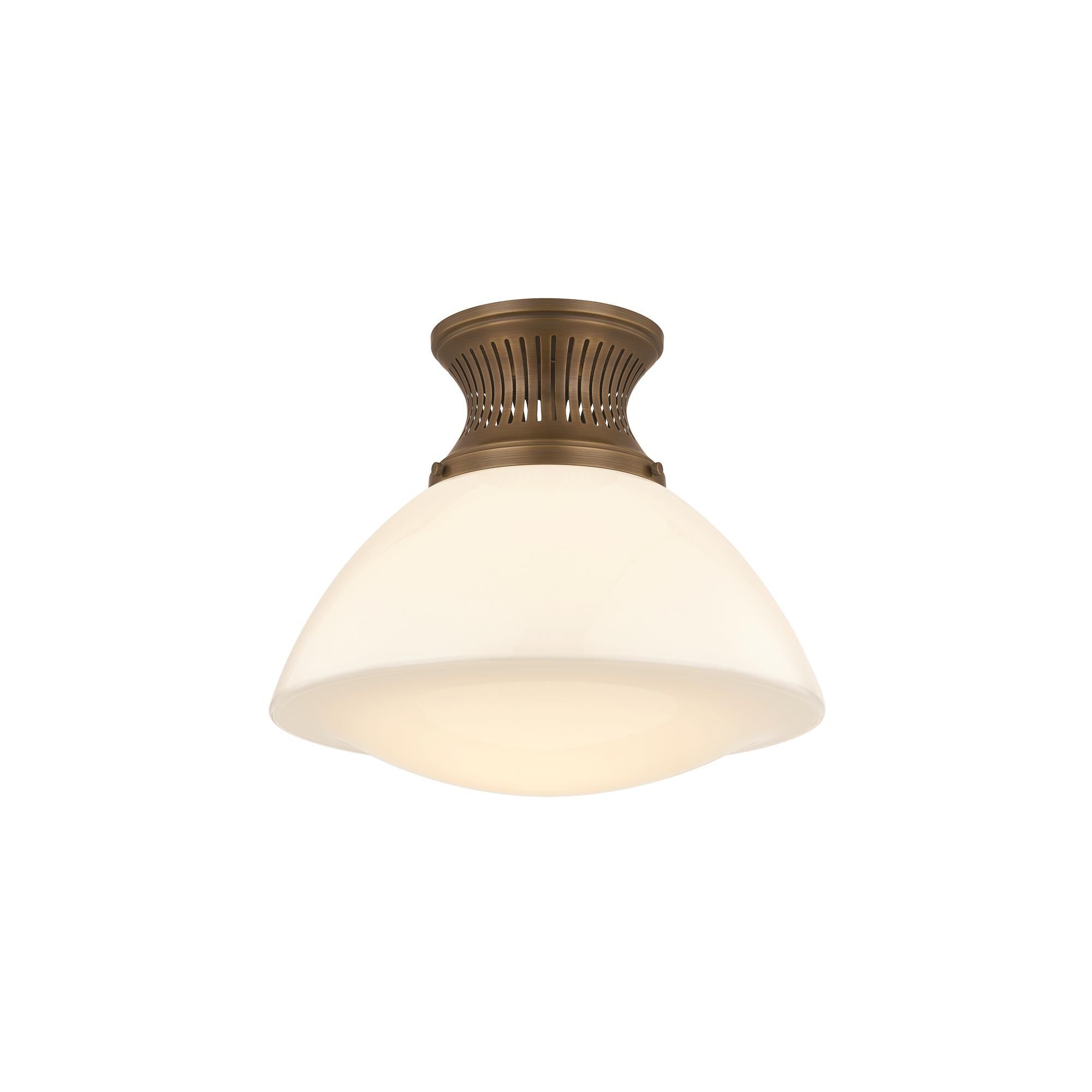 Shown in Historic Bronze finish and Opal Glossy glass