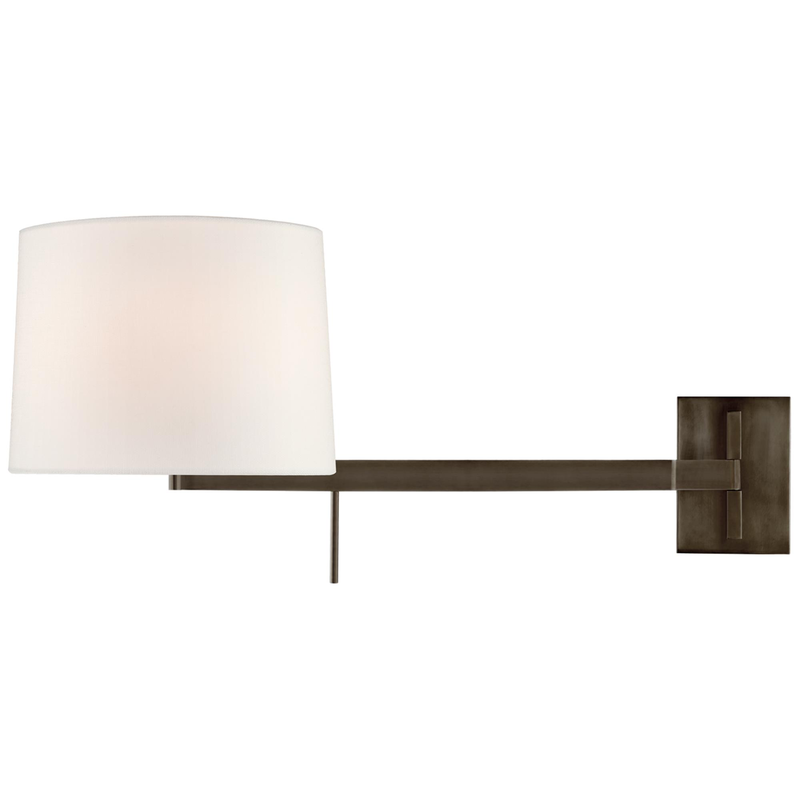 Visual Comfort Signature Collection Barbara Barry Sweep 13 Inch Wall Sconce