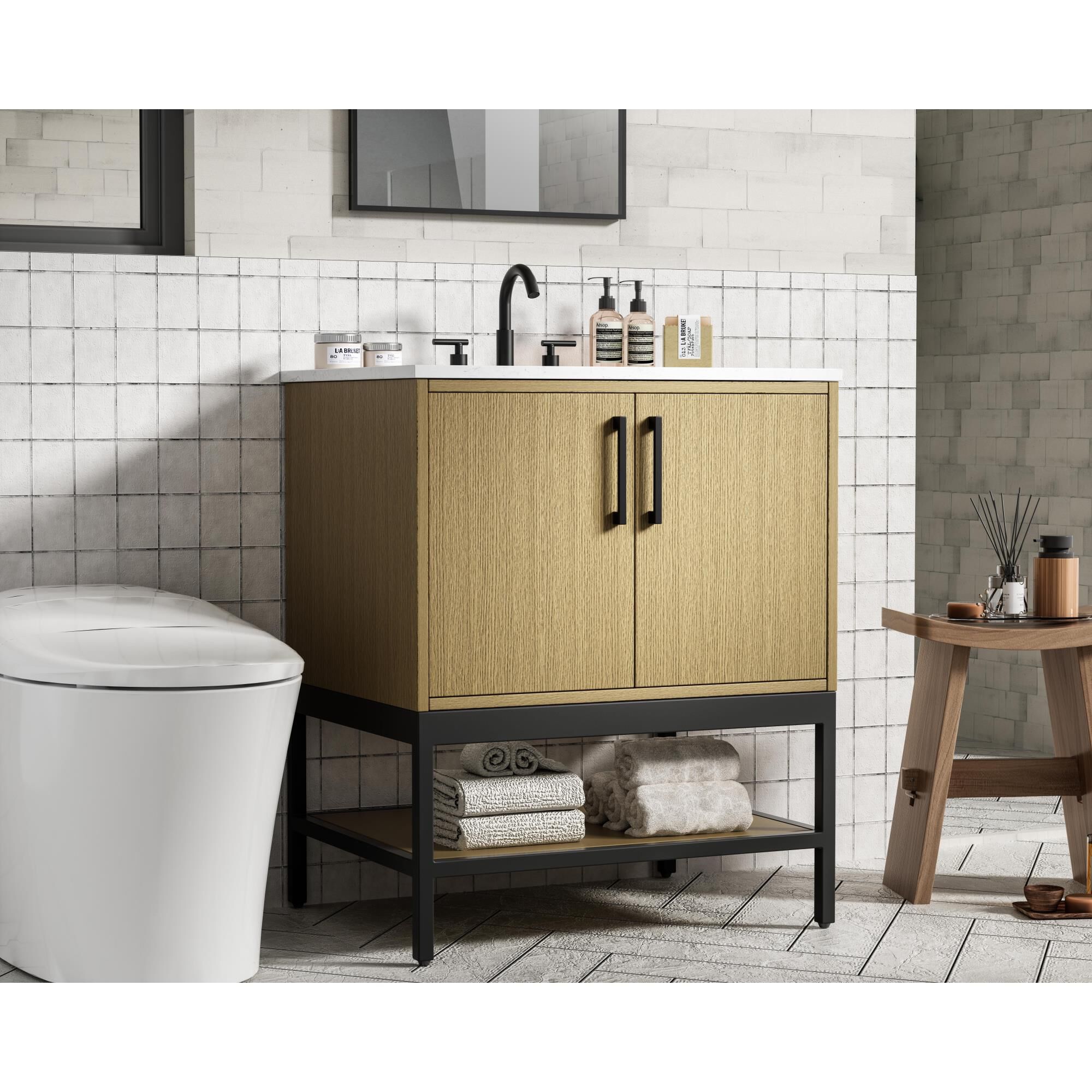 Lennox 0 Inch Bath Vanity by Elegant Dcor