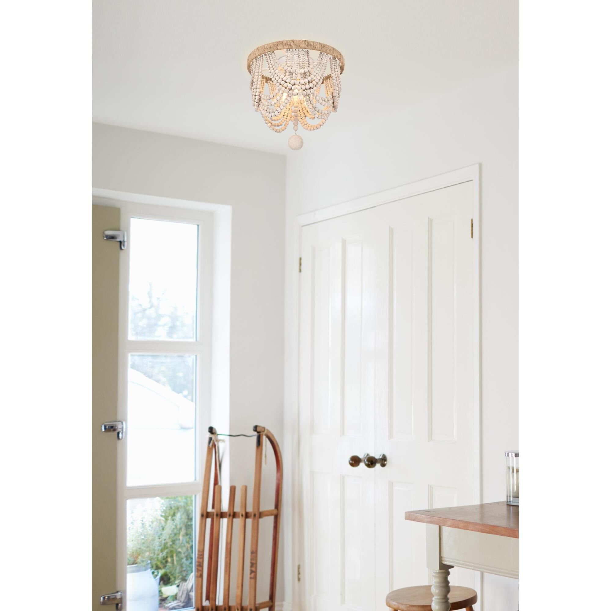 Shown in Antique White finish