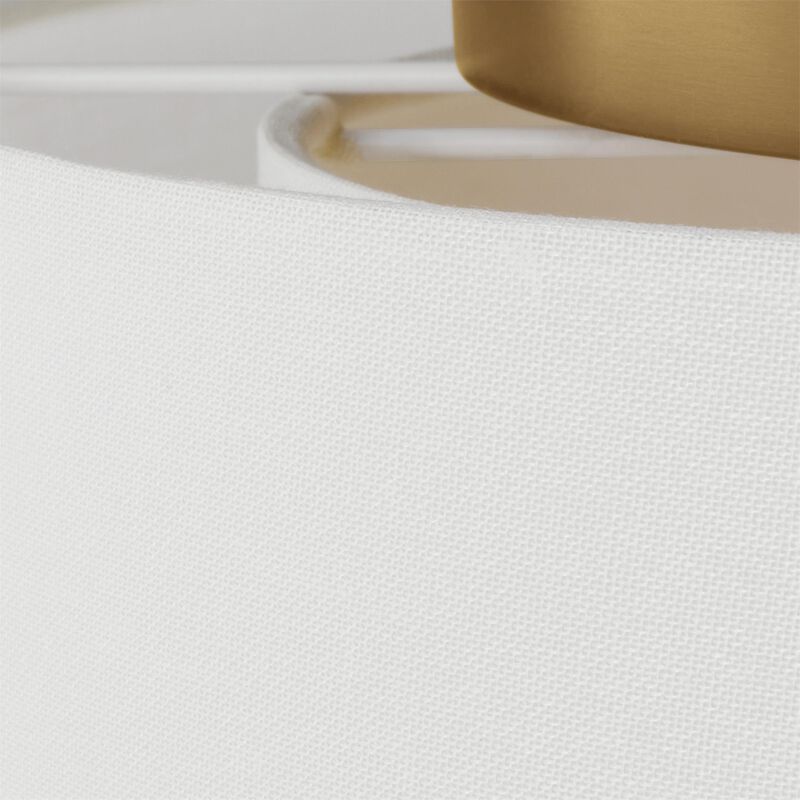 Kate Spade New York Sawyer 18 Inch 3 Light Flush Mount by Visual Comfort Studio