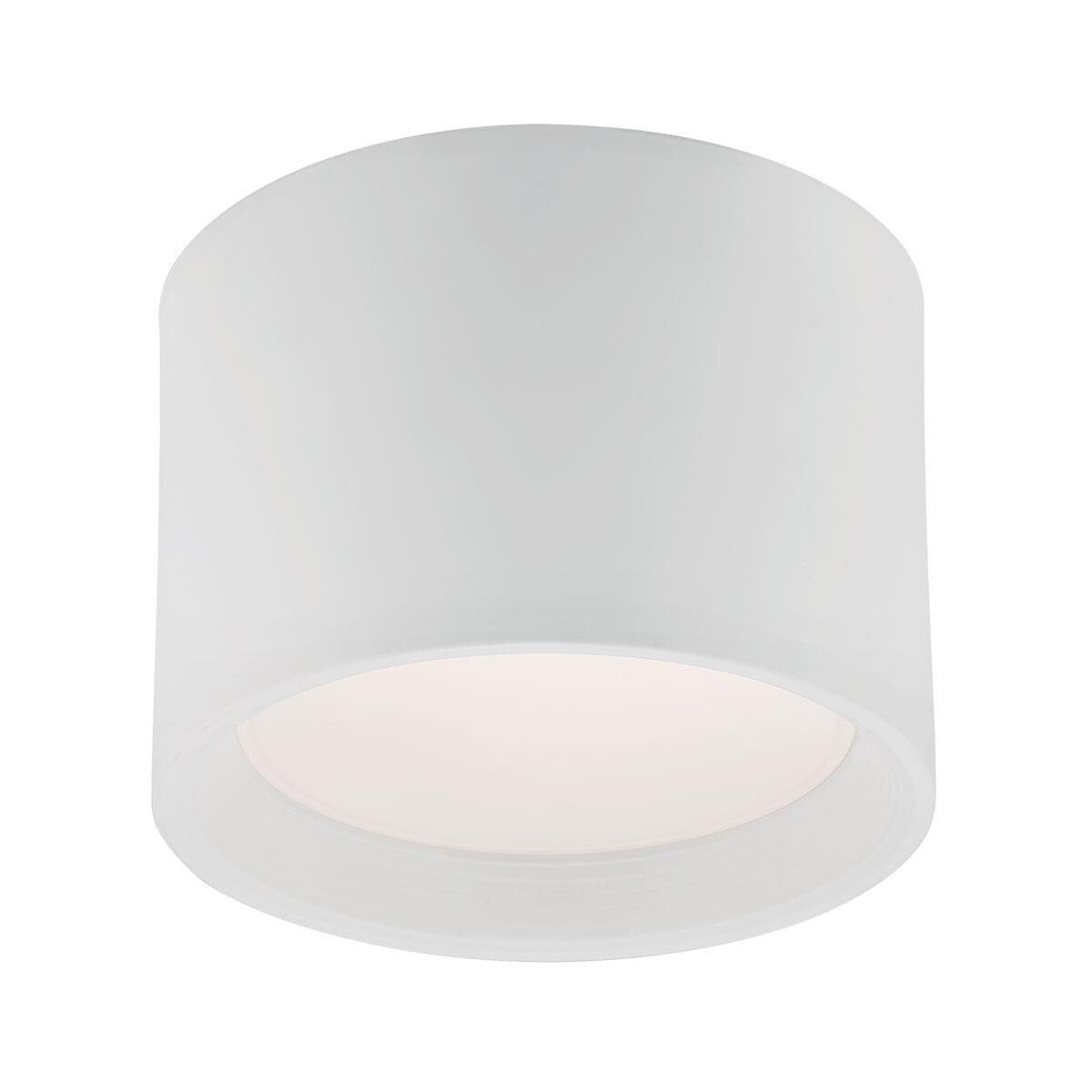 Shown in White finish and Frosted Acrylic glass and Frosted Acrylic shade