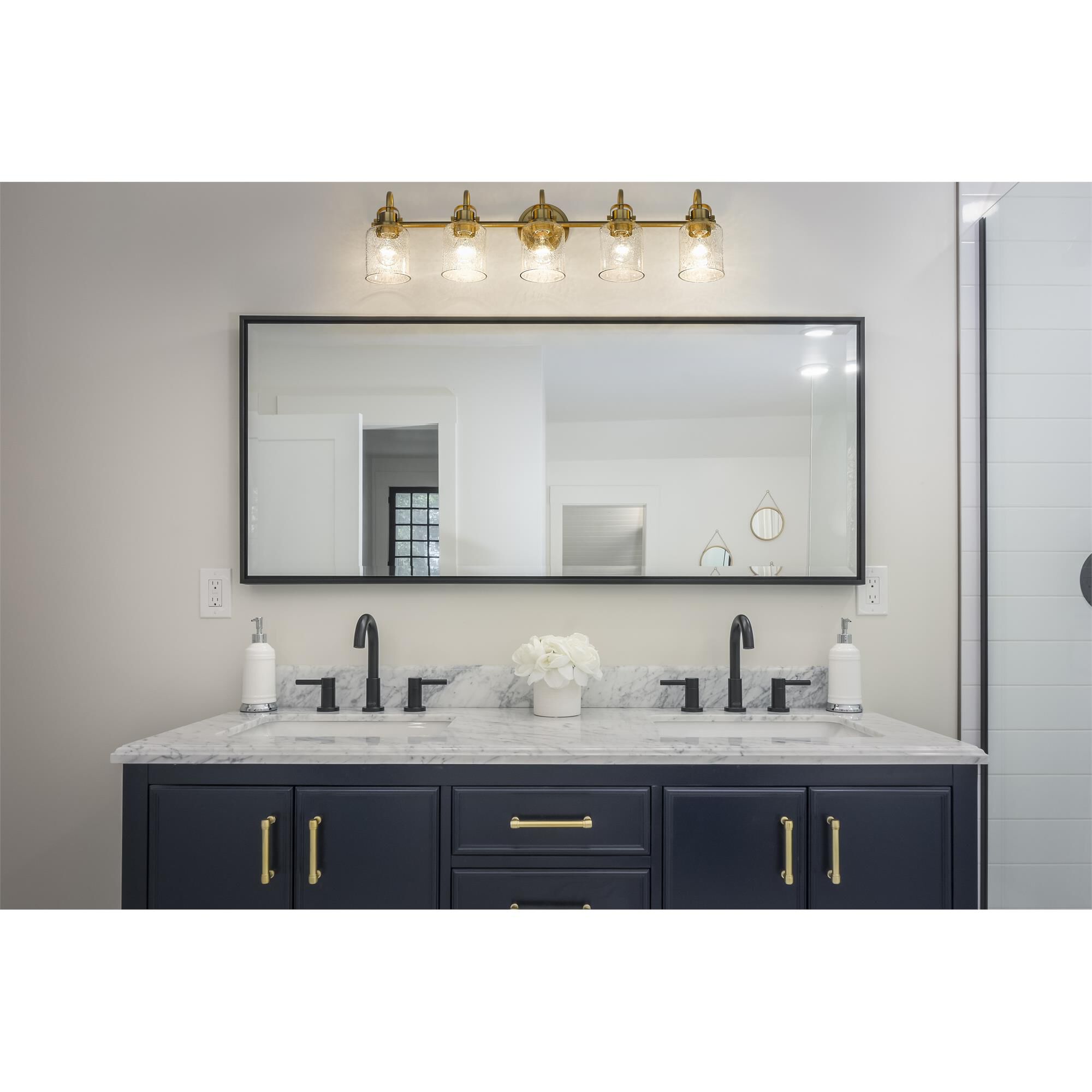 Shown in Heirloom Gold finish