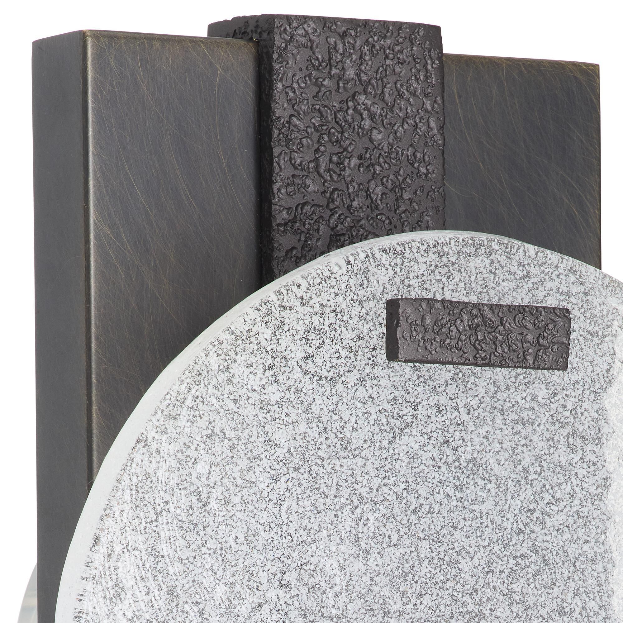 Shown in English Bronze finish and Seedy Slump glass