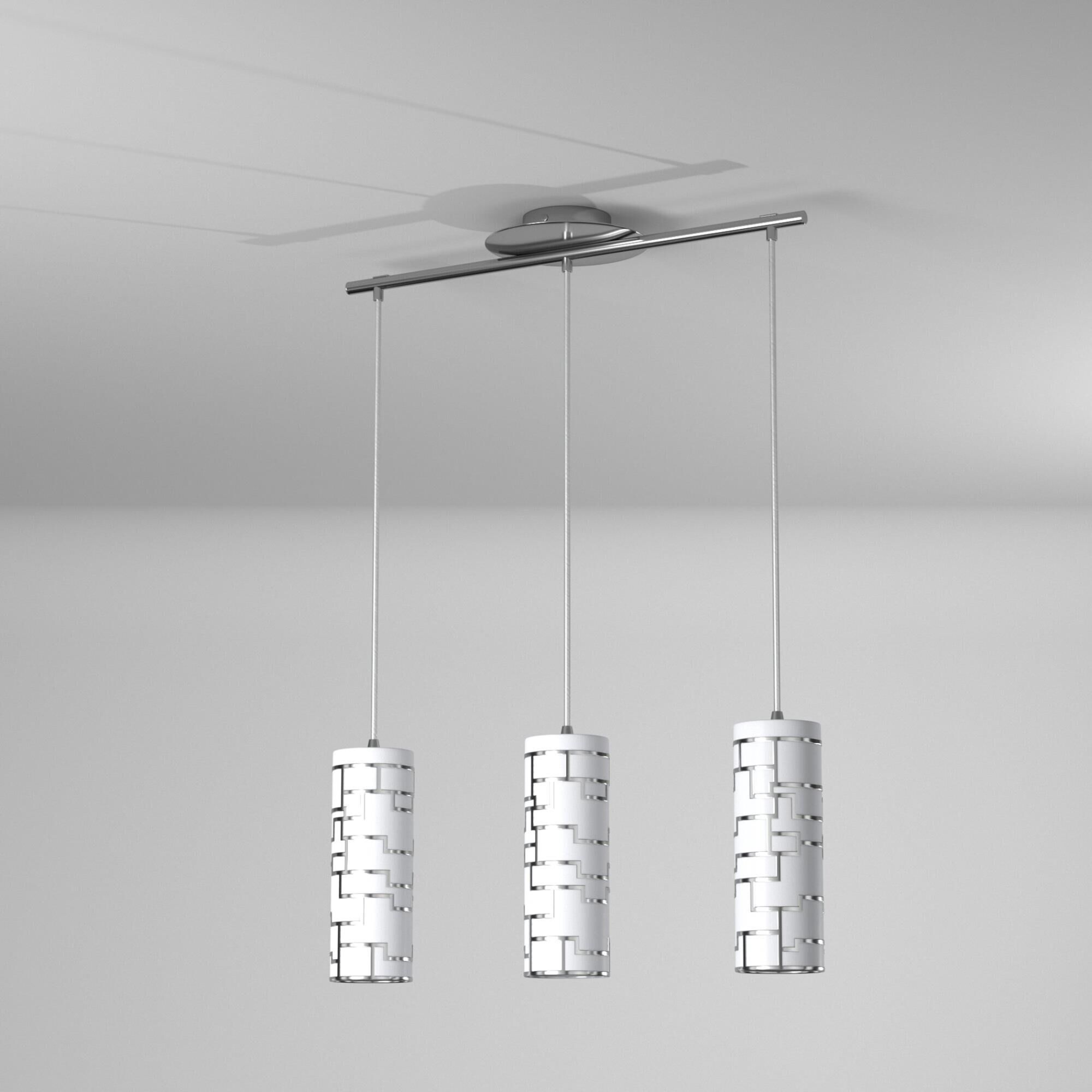 Eglo Bayman 28 Inch 3 Light Linear Suspension Light by Eglo Lighting