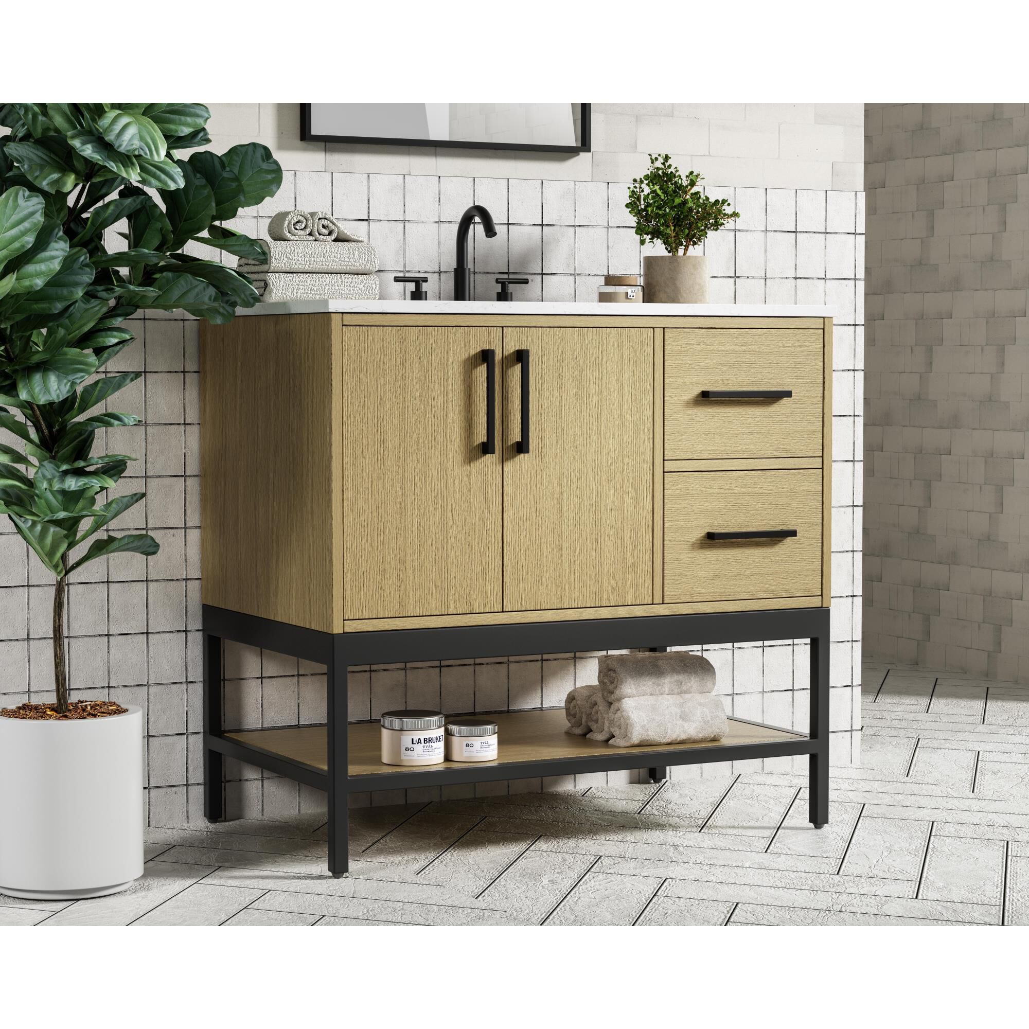 Lennox 0 Inch Bath Vanity by Elegant Dcor