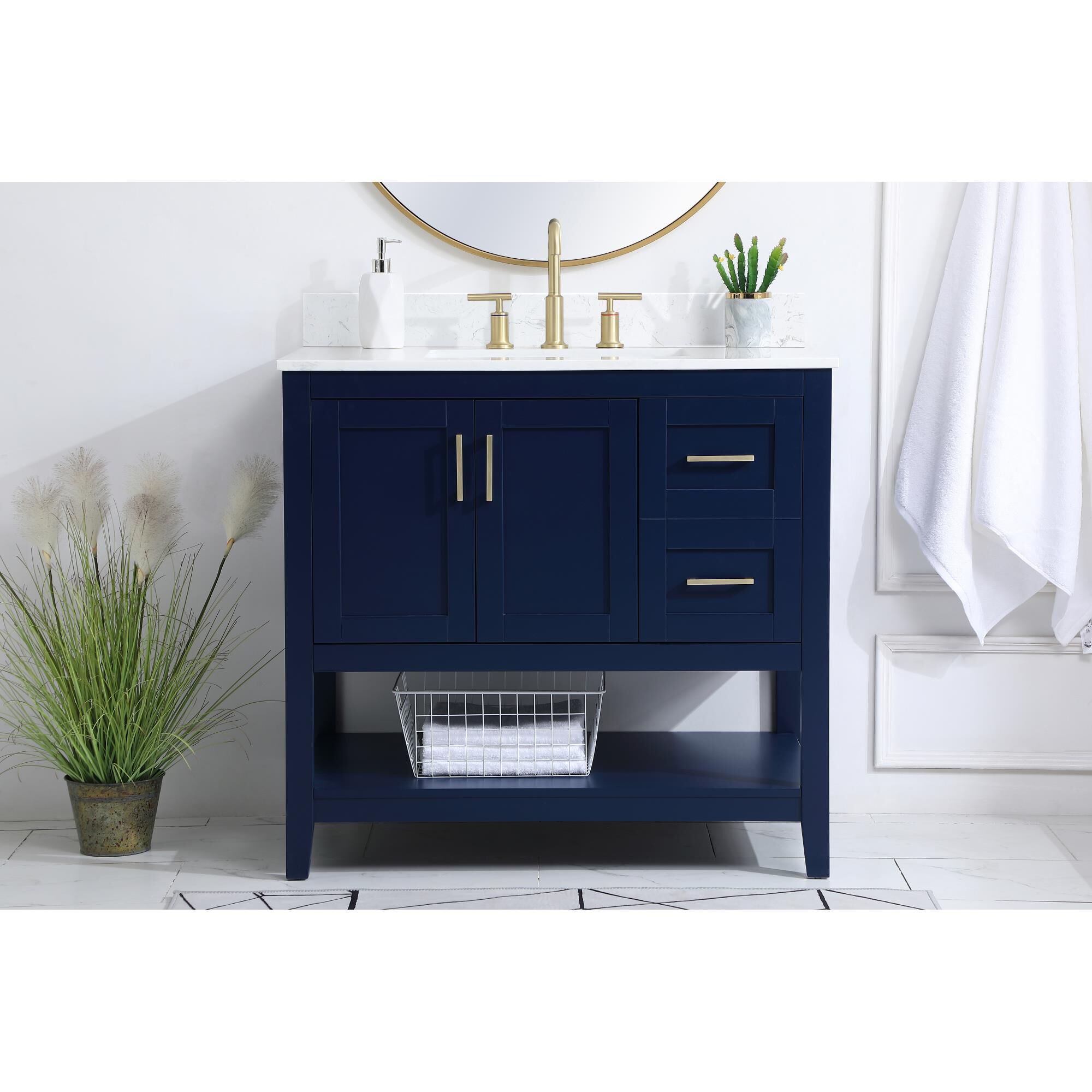 Aubrey Bath Vanity by Elegant Decor