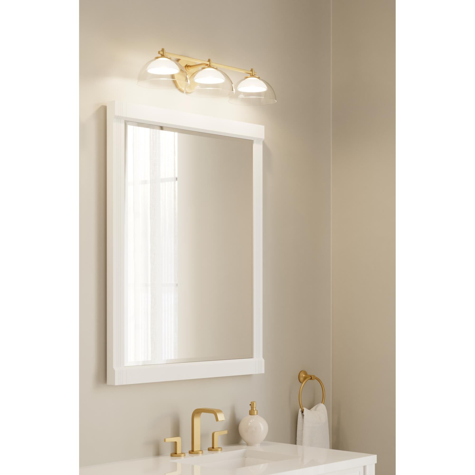 Halwynd Bath Vanity Light by Minka Lavery