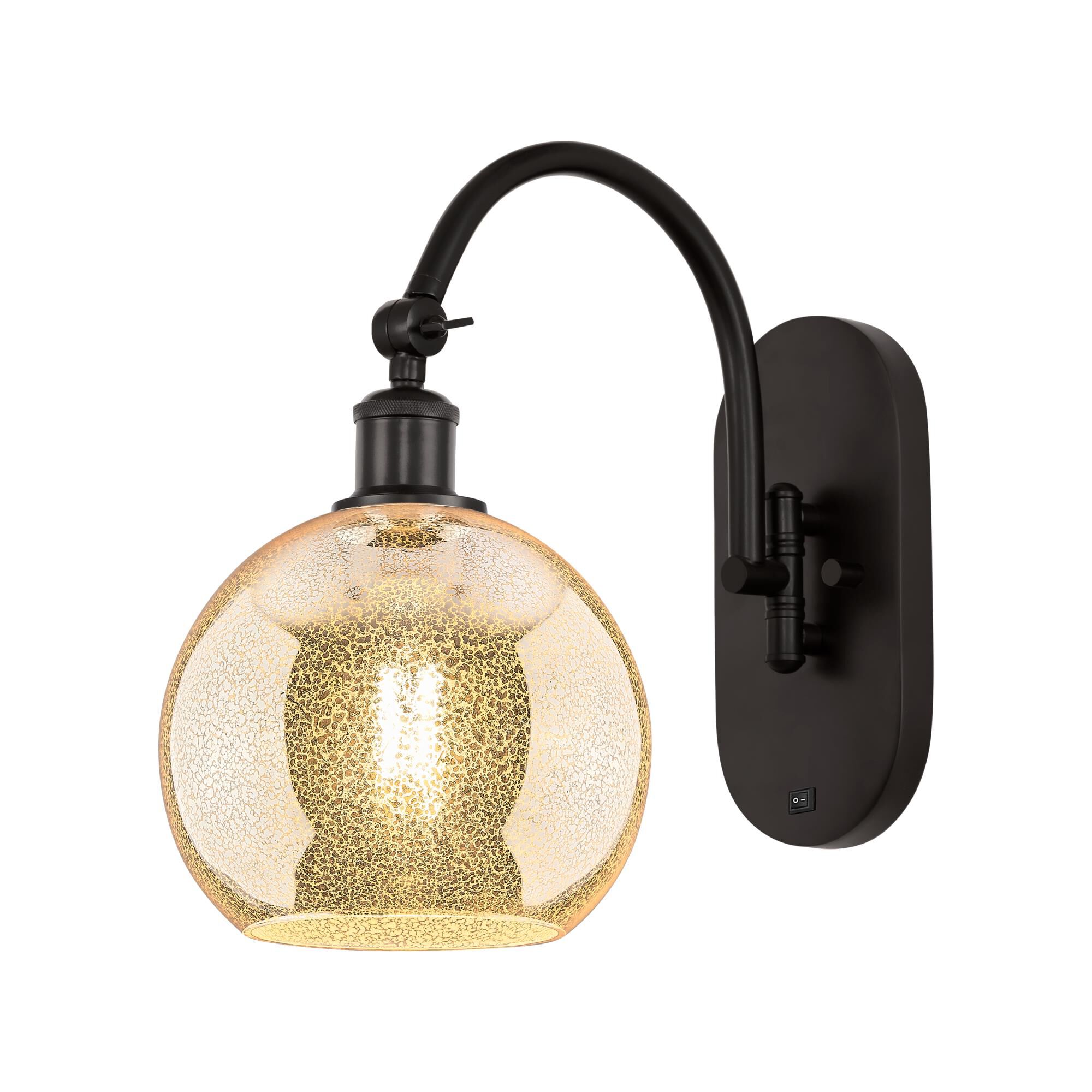 Bruno Marashlian Athens 8 Inch Wall Swing Lamp by Innovations Lighting