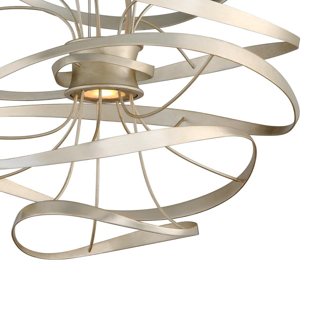 Shown in Silver Leaf With Polished Stainless Accents finish