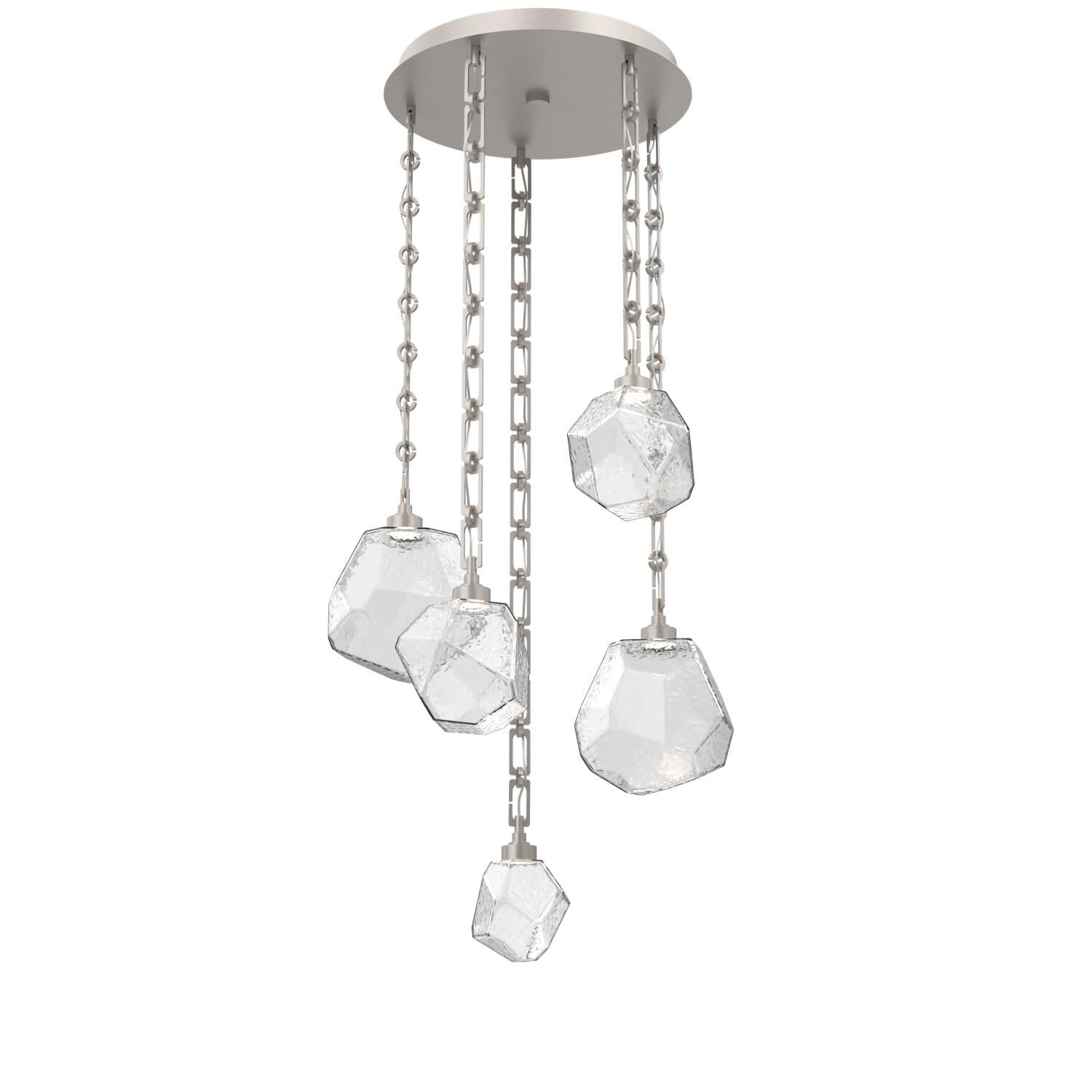 Levi Wilson Gem 23 Inch Multi Light Pendant by Hammerton Studio
