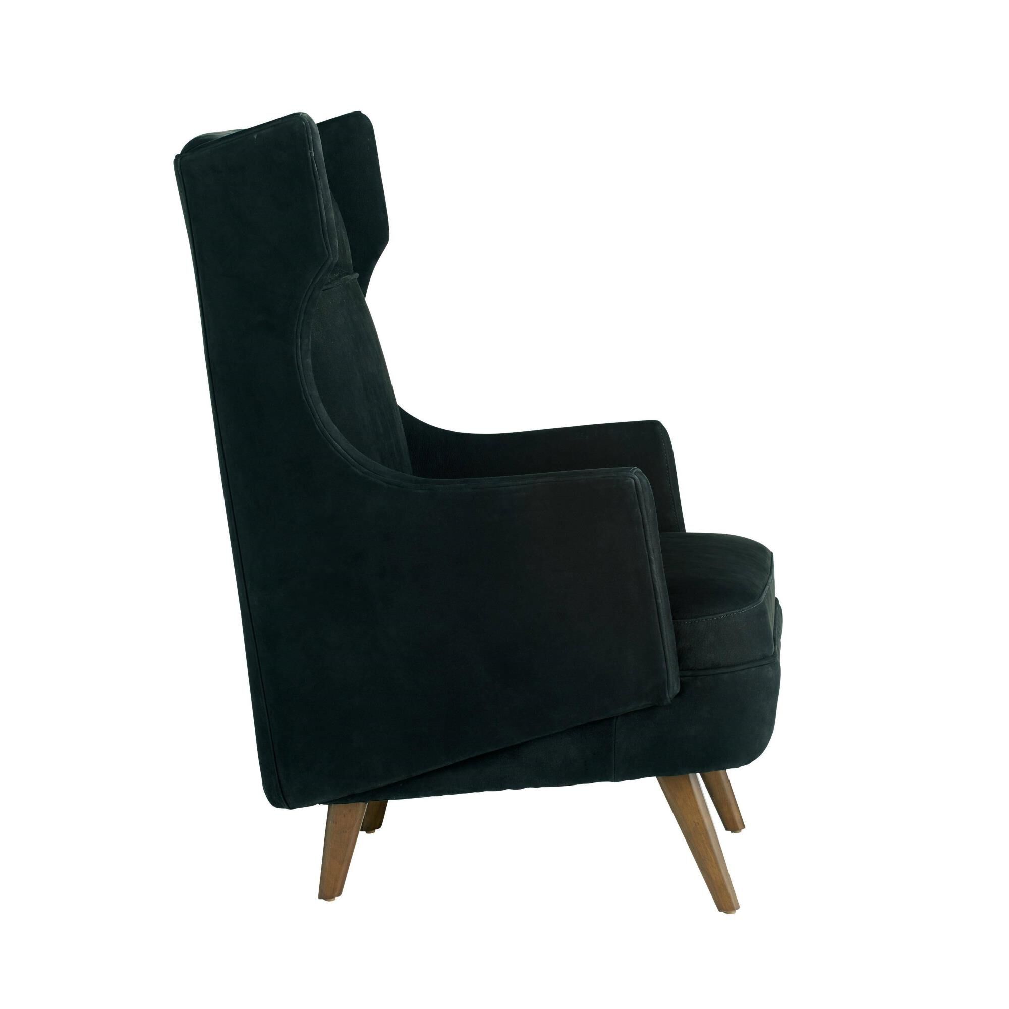 Shown in Noir Nubuck and Dark Walnut finish