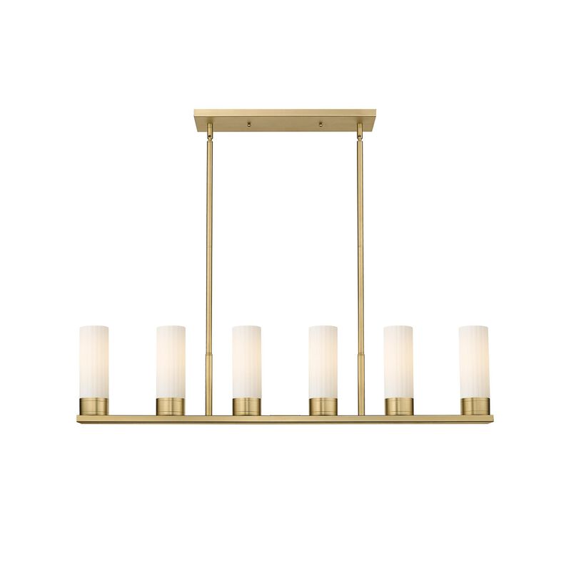 Bruno Marashlian Empire 44 Inch 6 Light Linear Suspension Light by Innovations Lighting
