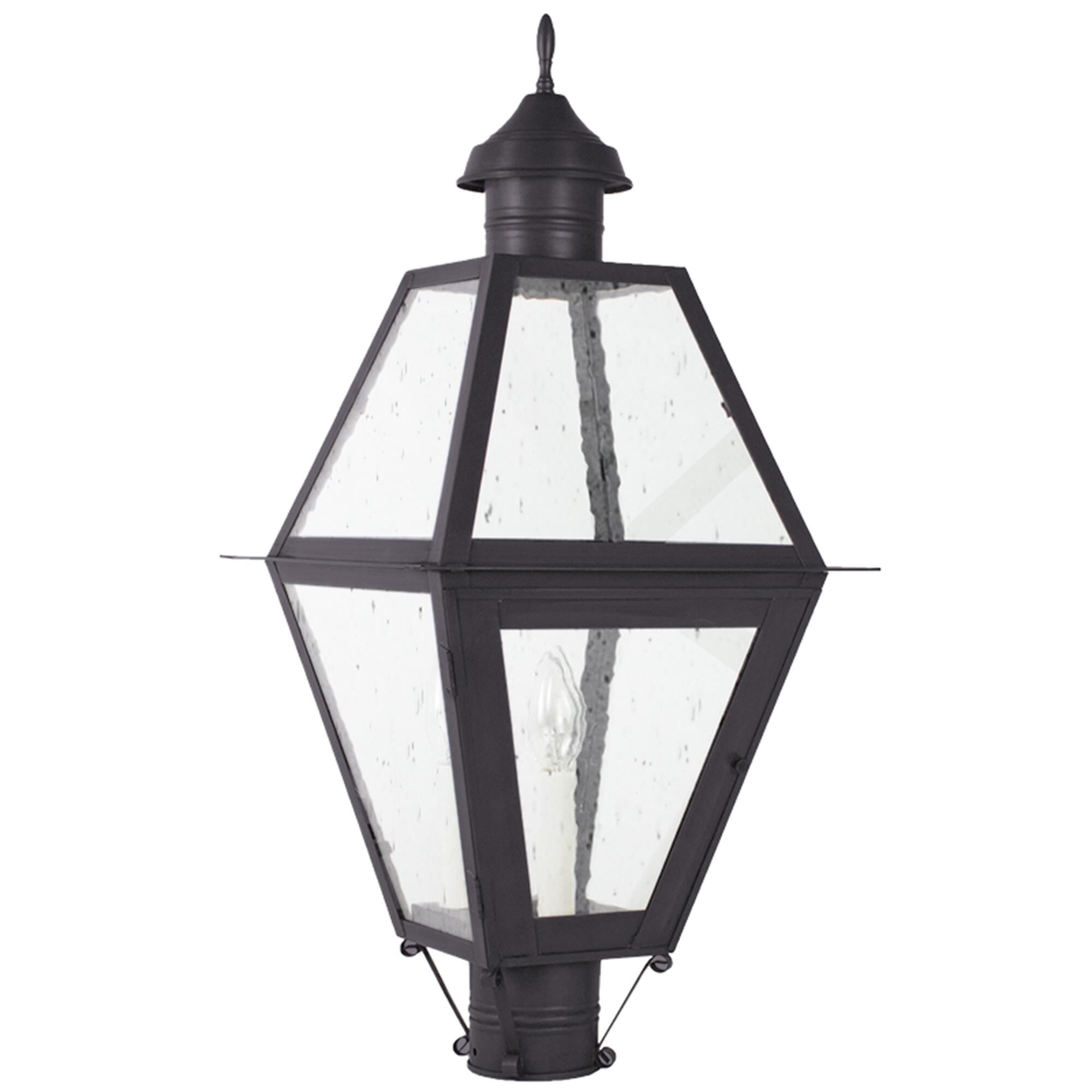 Boston 27 Inch 3 Light Outdoor Post Lamp,